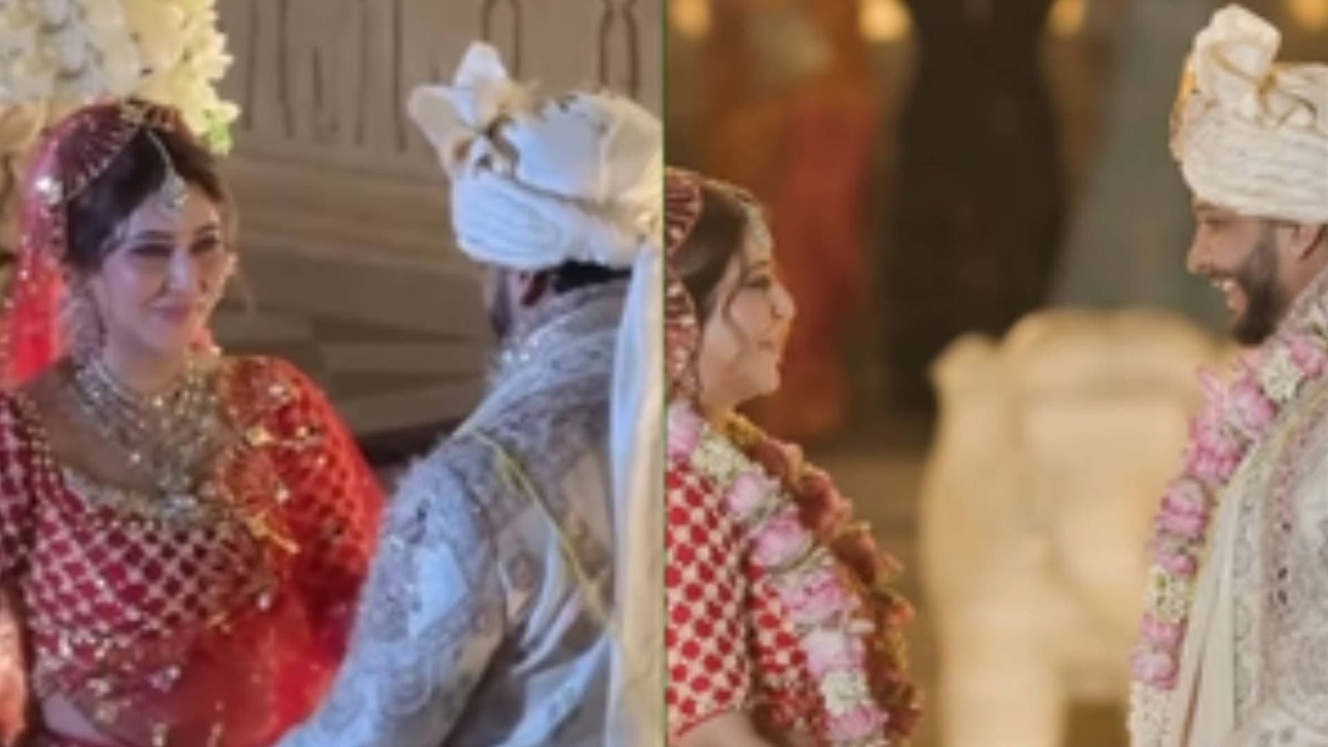 Sonarika Bhadoria Ties Knot With Vikas Parashar In A Royal-Themed Wedding