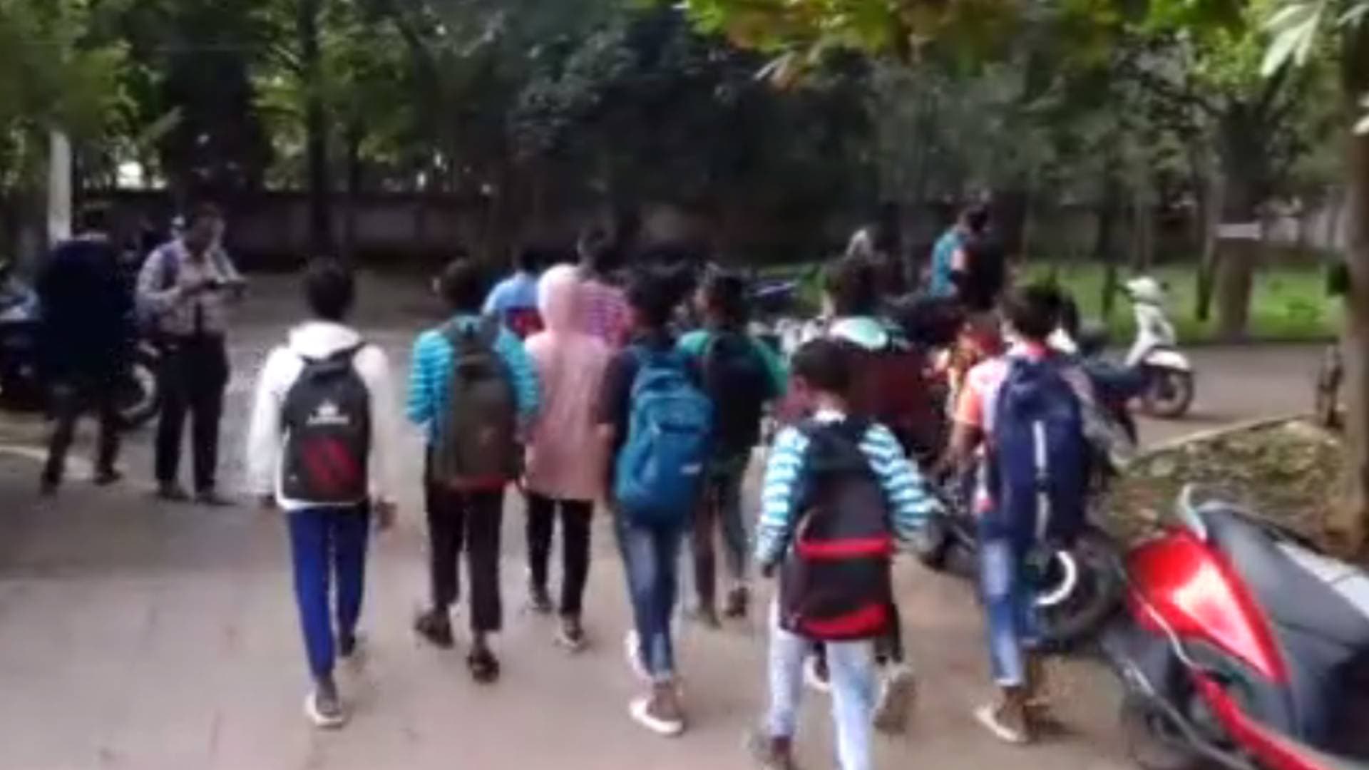 Rayagada: 14 Ashram School Students Walk 17 Km To Air Grievances Before District Collector 