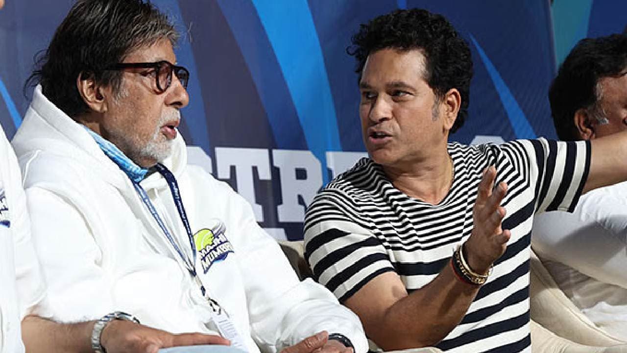 Big B is all praise for 'Master Blaster' Sachin Tendulkar