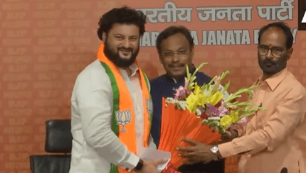 Kendrapara MP Anubhav Mohanty Joins BJP Days After Quitting BJD
