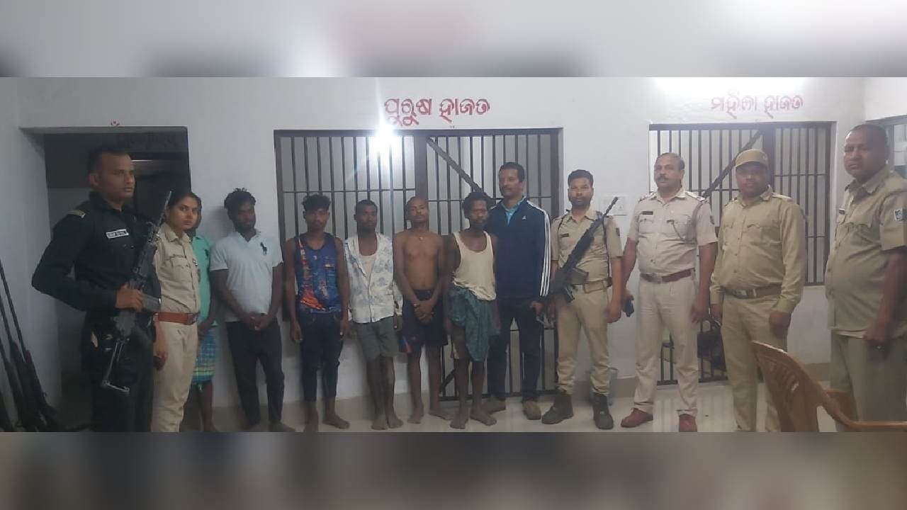 Kuldiha Sanctuary Combing Operation: 6 Arrested With Country-Made Guns