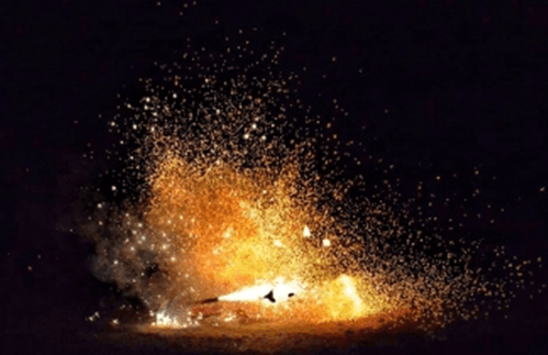 UP Boy Dies While Bursting Crackers In Steel Glass