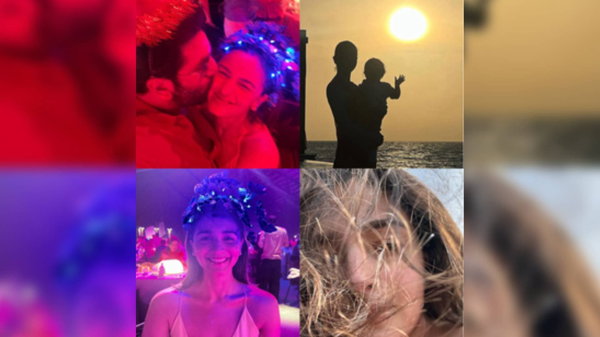 Alia Bhatt Rings In New Year With A Kiss From Ranbir, Cherishes Sunset With Raha