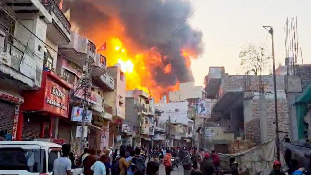 Delhi market fire: Factory owner booked for culpable homicide
