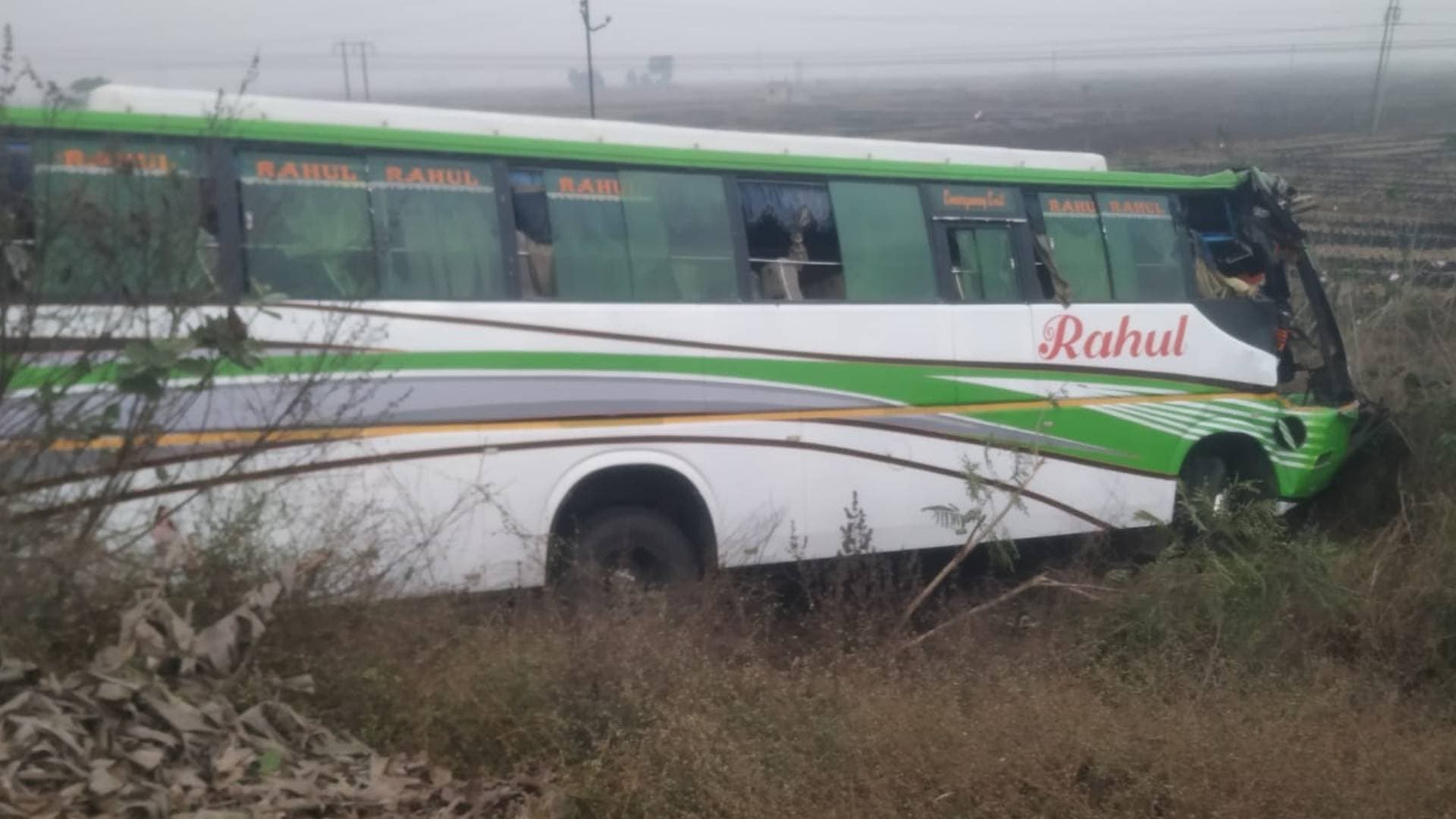 12 Injured, 8 Critical As Tourist Bus Rams Into A Hyva Near Balasore 