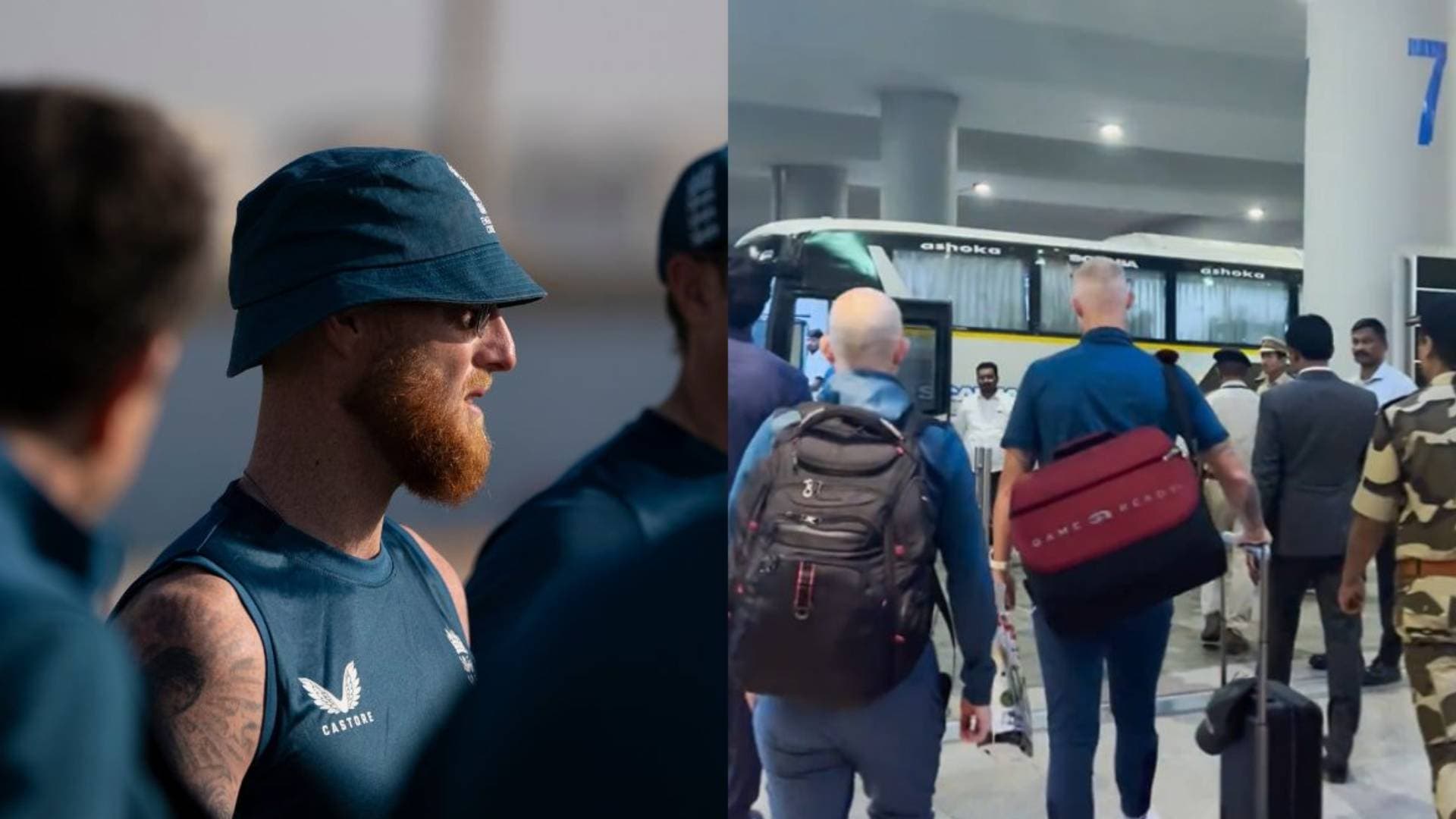 England Cricket Team arrive in Hyderabad ahead of five-match Test series against India
