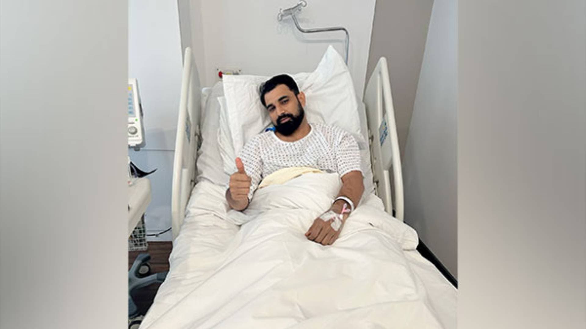 Injured India's Star Pacer Mohammed Shami Undergoes Heel Surgery