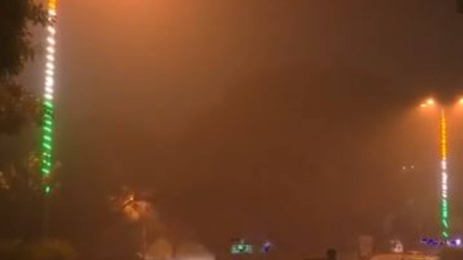 Thick Smog Engulfs National Capital After Diwali Celebration