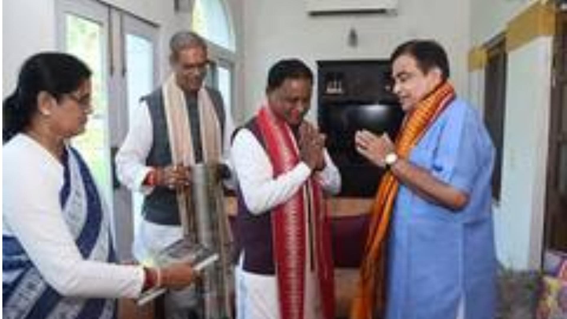 Nitin Gadkari, Odisha CM Review Progress Of Ongoing National Highway Projects In Odisha