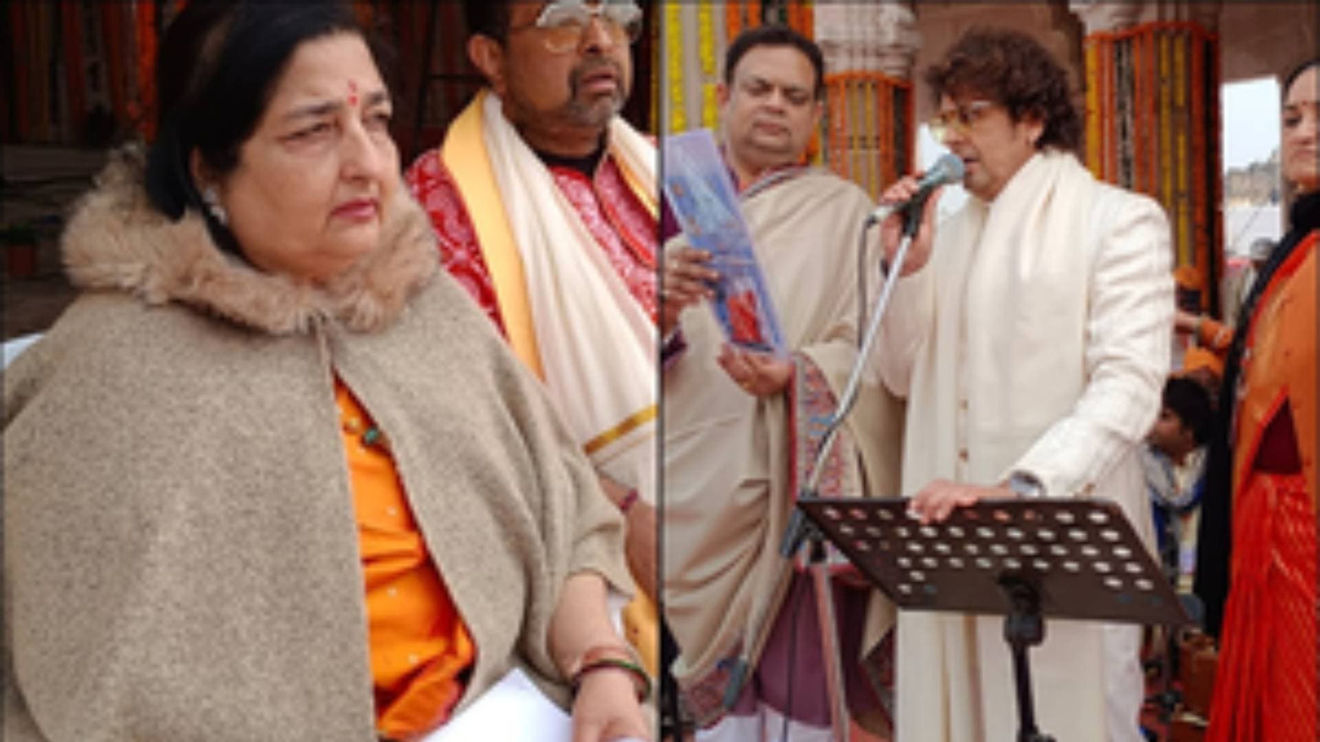 Sonu Nigam Sings Verses From Ramcharitmanas At Pran Pratishtha Ceremony