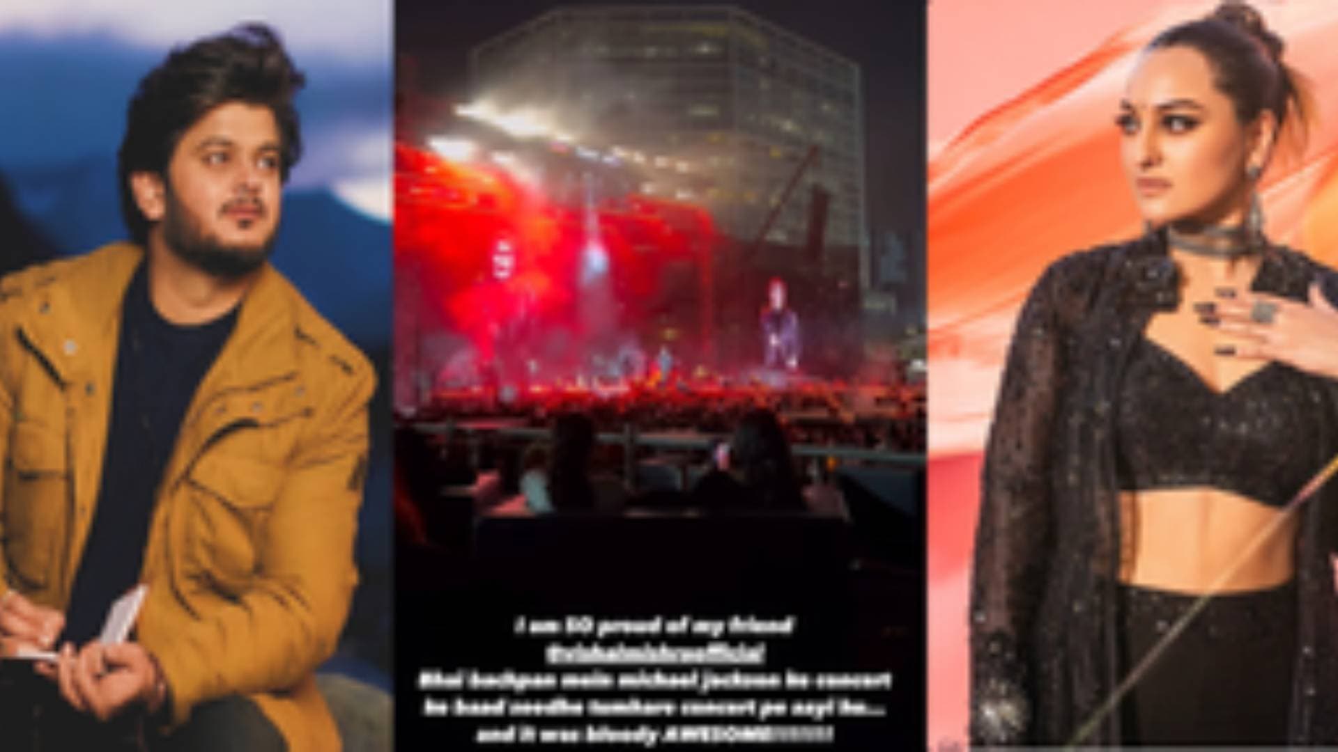 Sonakshi's two memorable concerts: Michael Jackson in childhood, Vishal Mishra now