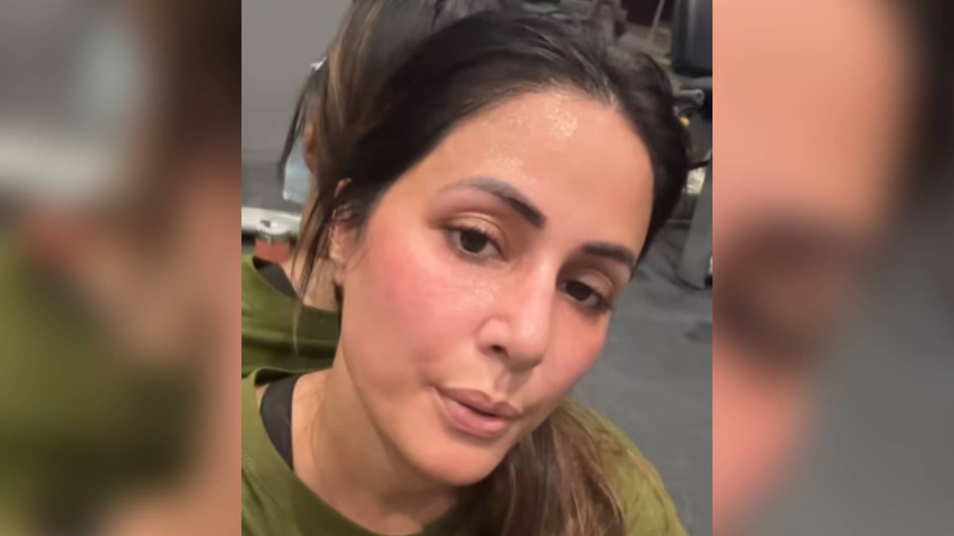 Hina Khan Sheds Kolkata Calories With Skipping, Weight Training