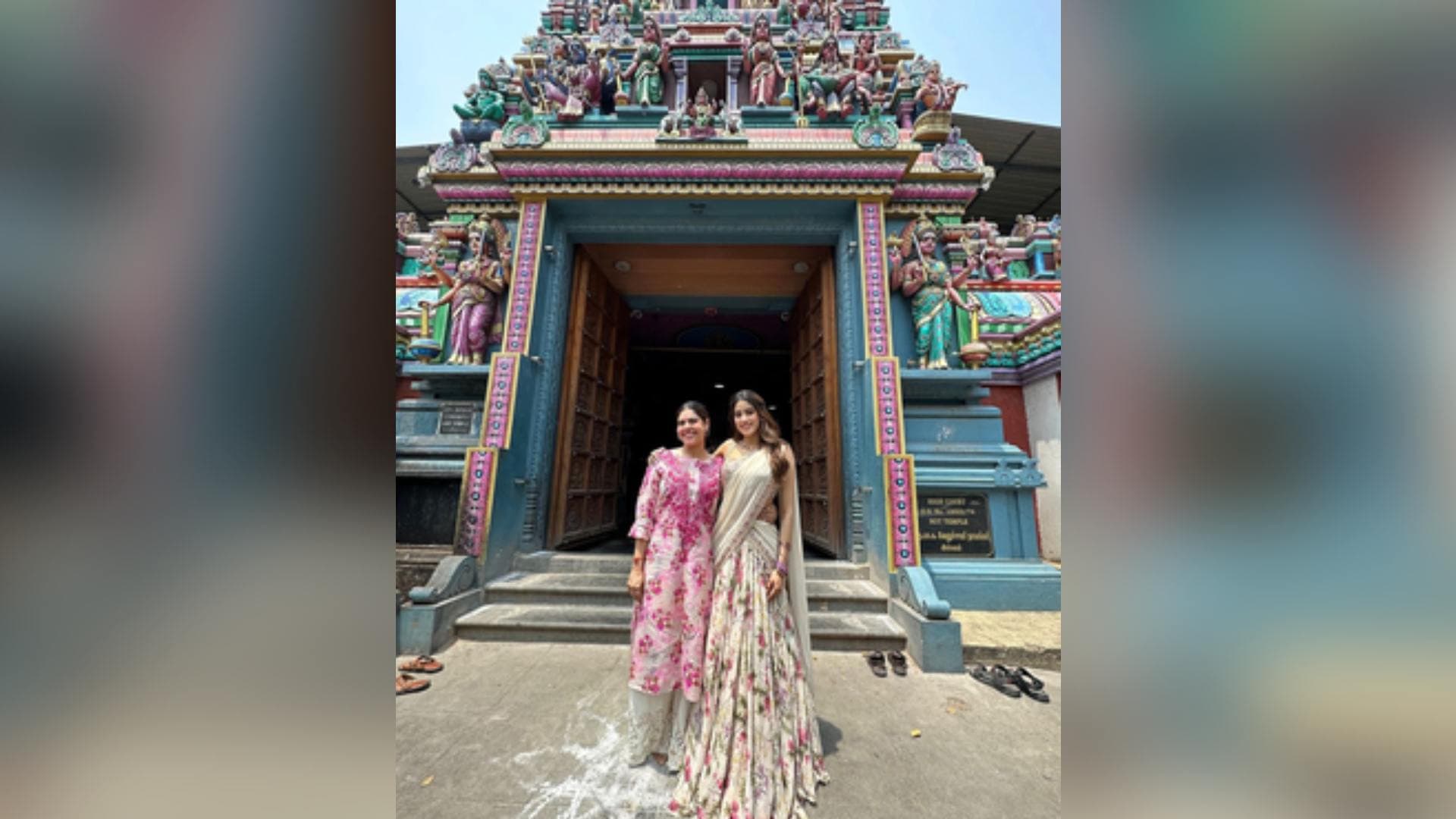 Janhvi visits Sridevi’s ‘favourite place’: Chennai's Muppathamman temple