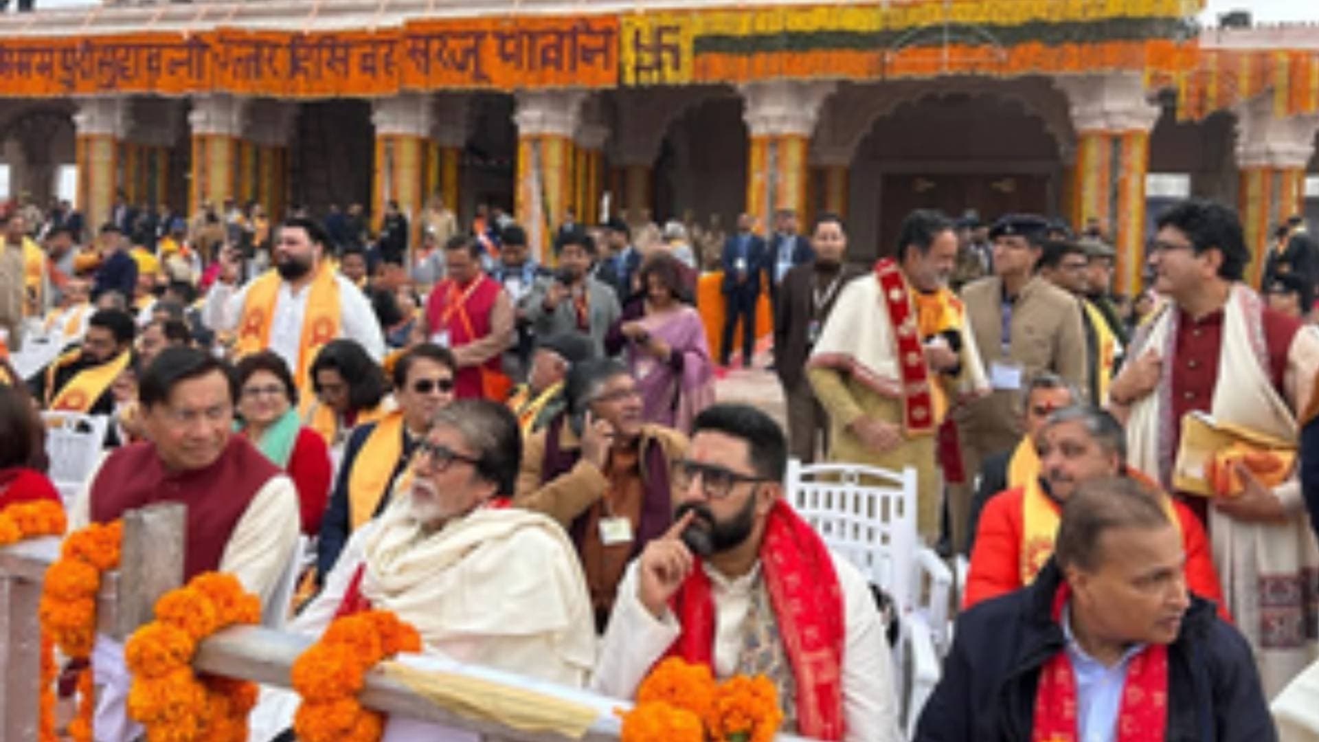 PM Modi, Other VIP Guests Arrive In Ayodhya