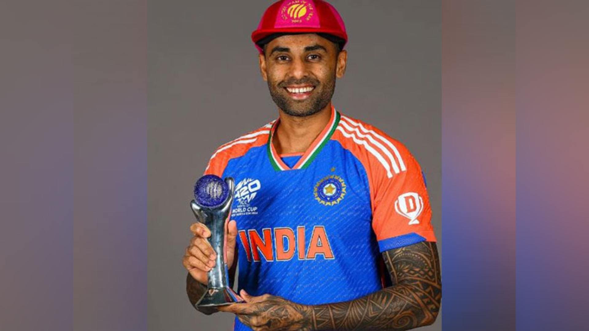 Indian Cricket Team members receive 'Team of the Year caps ahead of ICC Men's T20 World Cup 2024