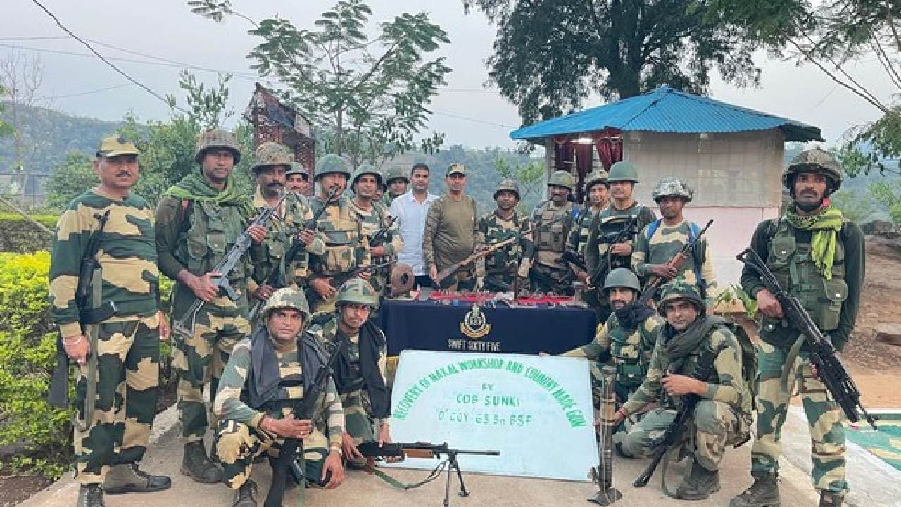 Security forces bust Naxal arms workshop, cache of country-made guns in Odisha