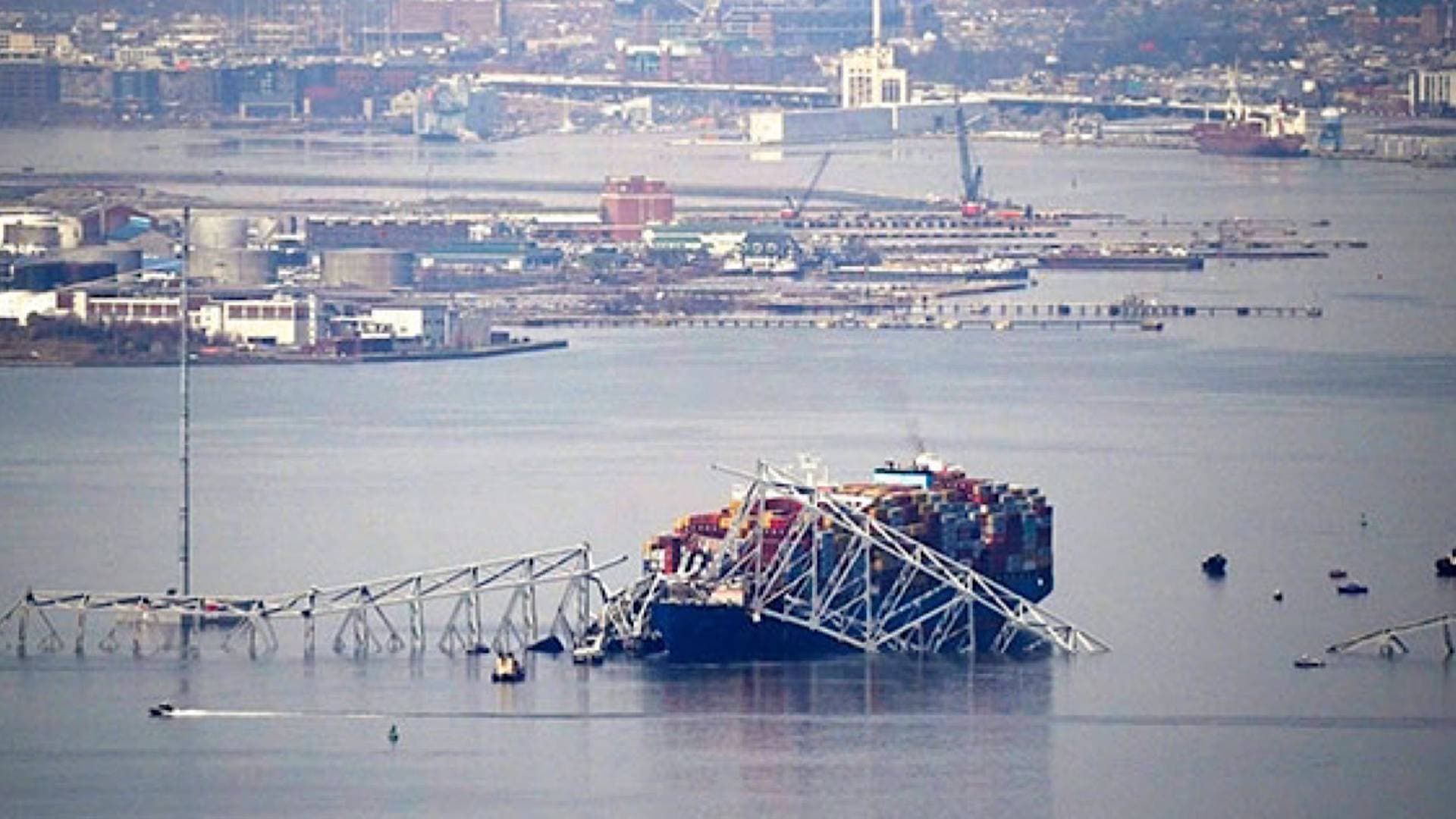 Baltimore Mishap:Bodies of 2 victims rescued from submerged truck in wreckage of collapsed structure