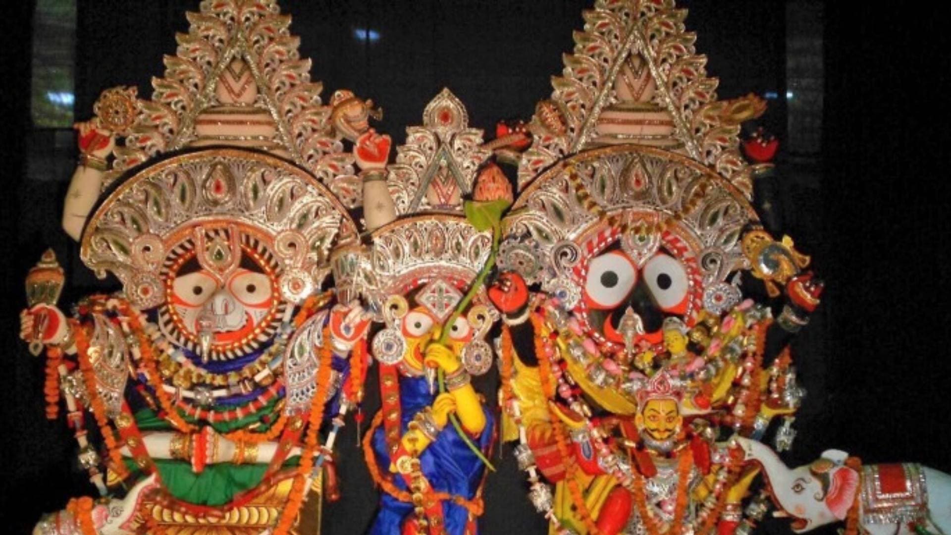 Special Rituals For Gaja Uddharana Besha of Holy Trinity In Puri Today