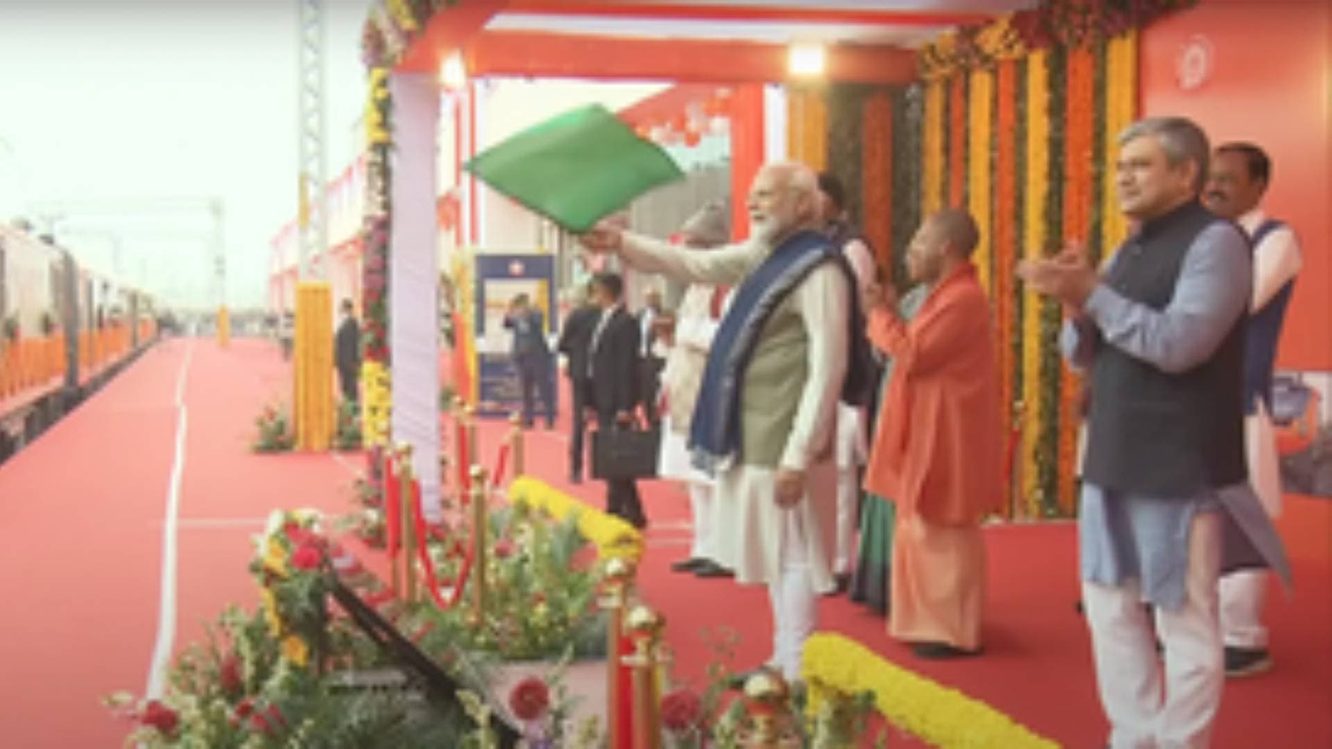 PM Modi Inaugurates Ayodhya Dham Railway Station; Flags Off Vande Bharat, Amrit Bharat Trains
