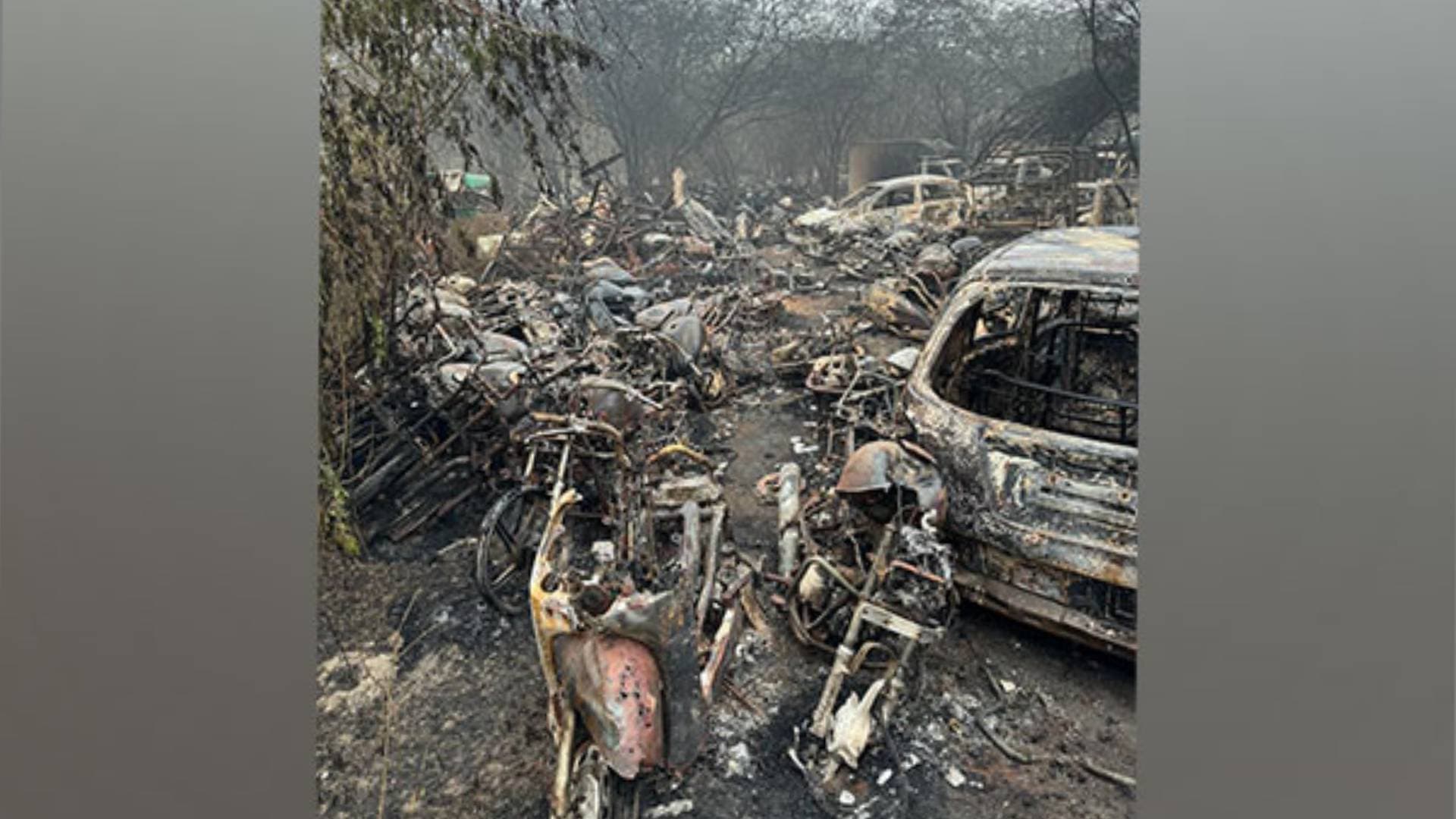 Over 400 Vehicles Damaged After Fire Breaks Out At Delhi Police Training School In Wazirabad