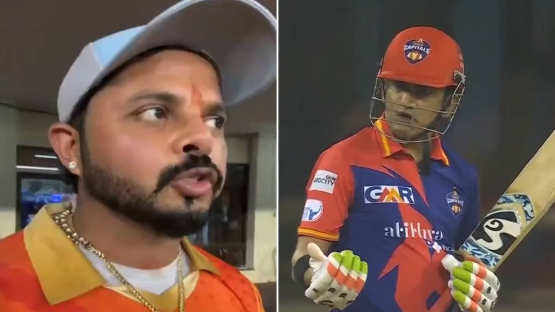 Gautam Gambhir, Sreesanth Get In Heated Argument During Legends League Cricket Match