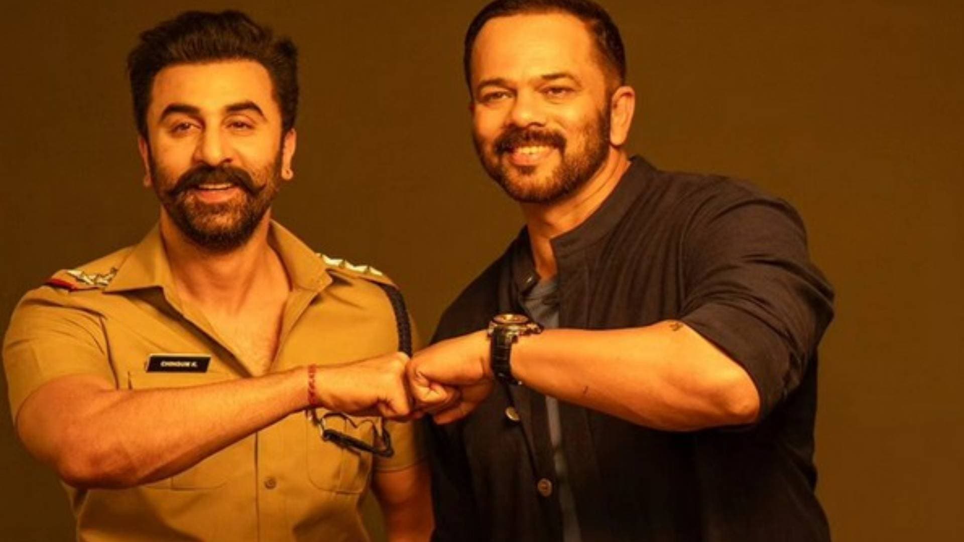Ranbir Dons Cop Look, Hints At His Collaboration With Rohit Shetty