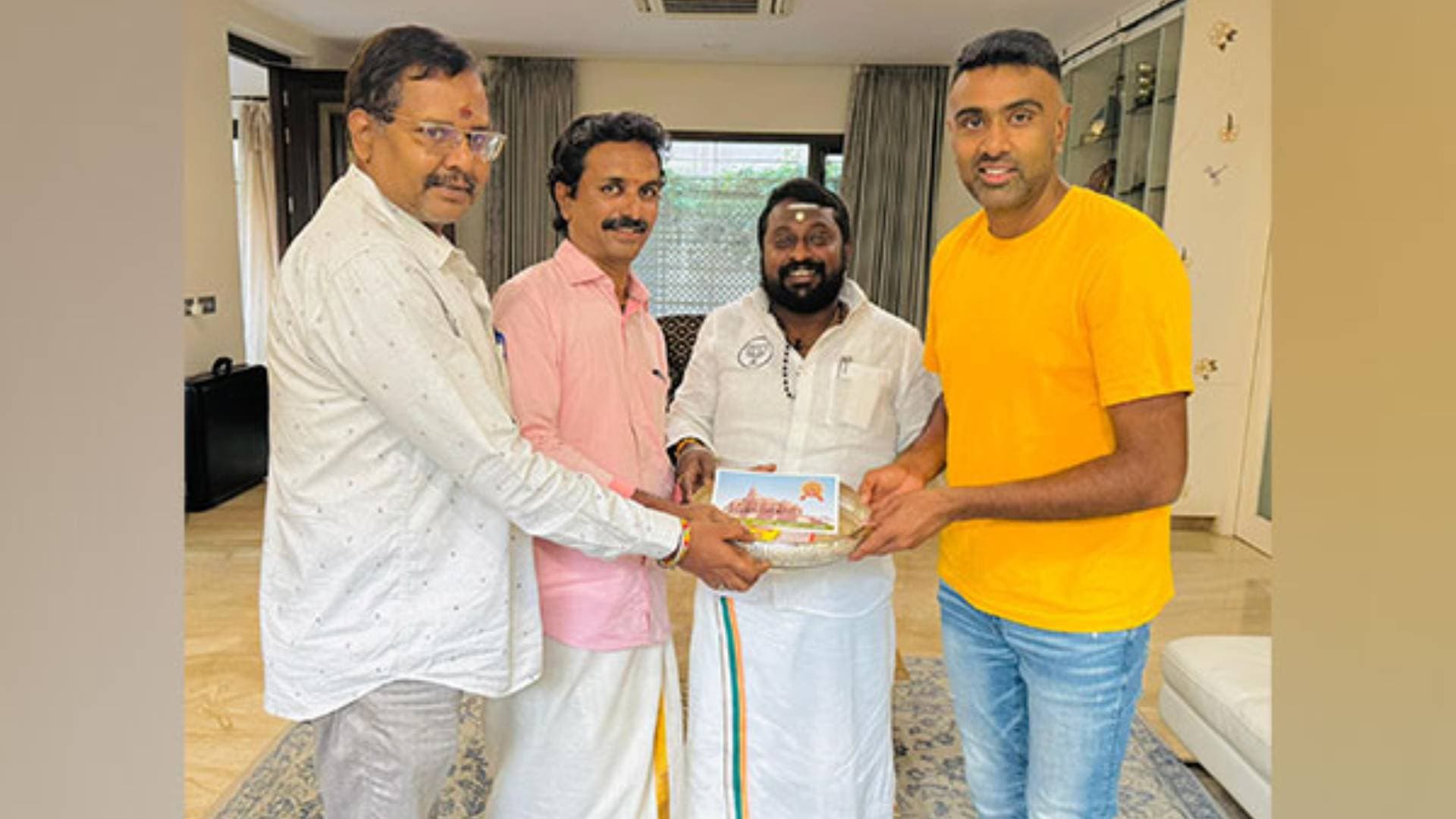 Ravichandran Ashwin Receives Invitation To Attend 'Pran Pratishtha' Ceremony Of Ram Temple