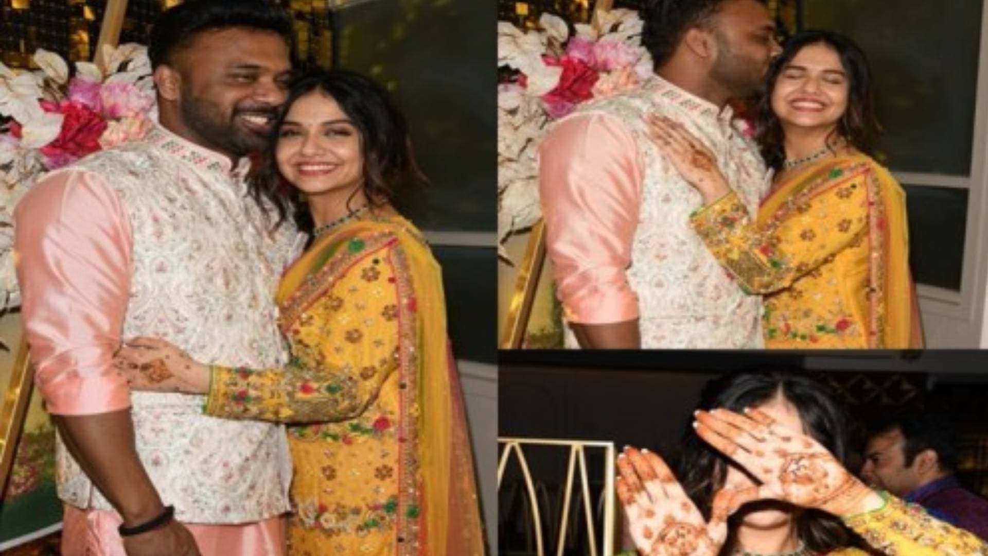 Divya Agarwal Shines In Traditional Punjabi  Attire At Her Mehendi Ceremony