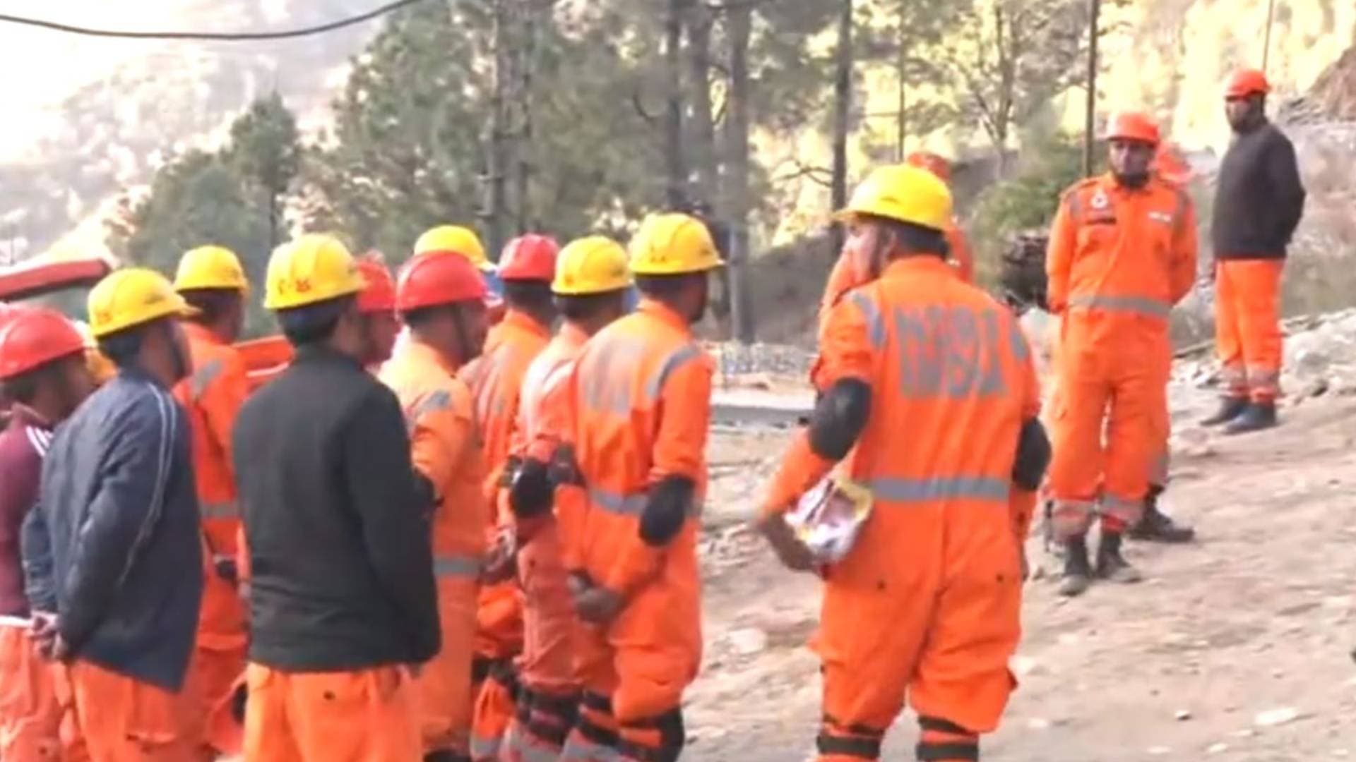 40 Trapped In Uttarkashi Tunnel Safe; 35m Debris To Be Cleared To Reach Them