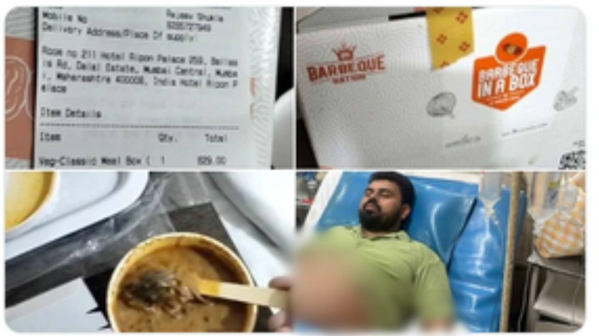 UP Veggie Lawyer Gets Mumbai Barbeque Nation’s Dal-Makhani 'Garnished' With Rat-Roaches