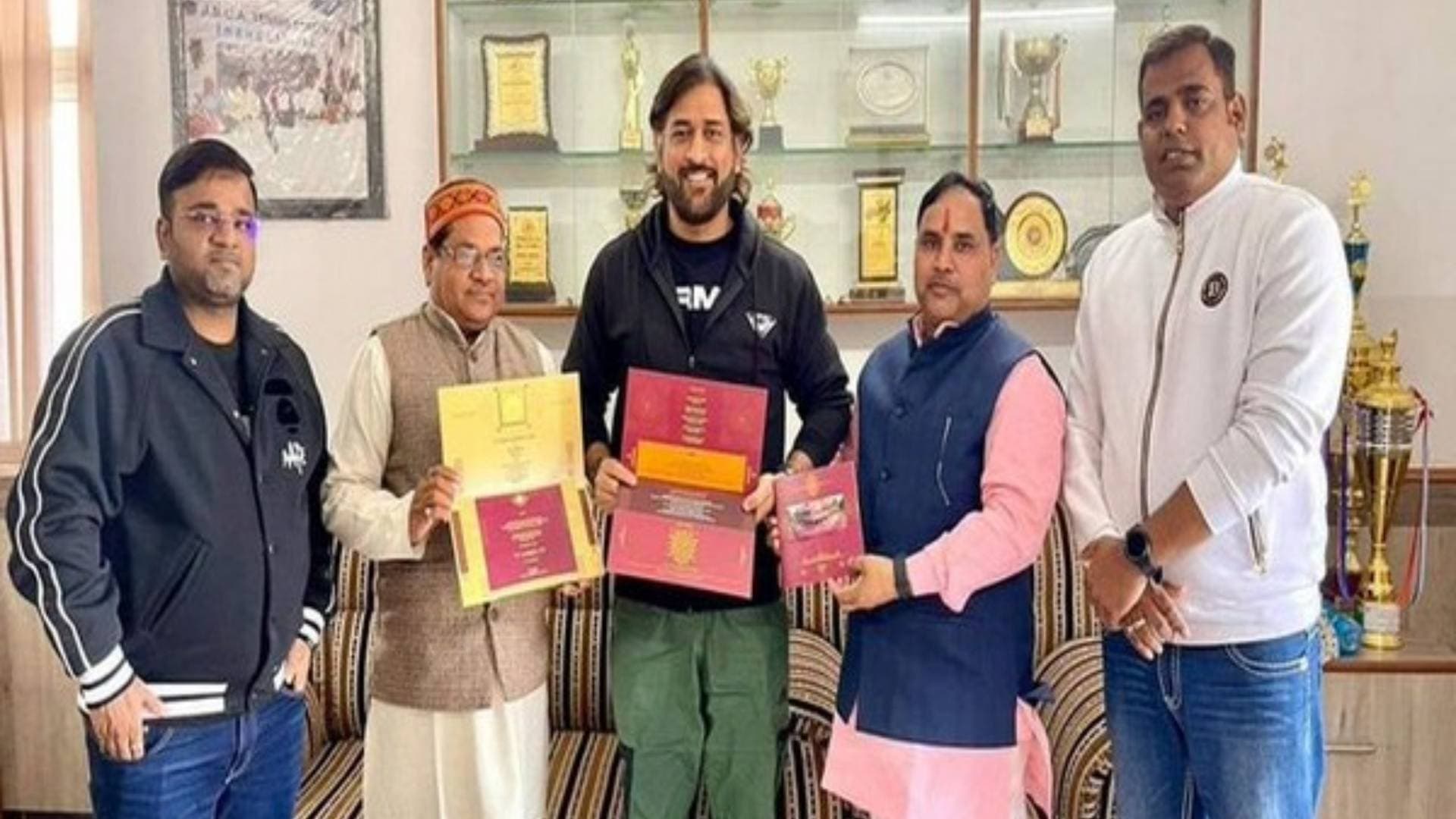 Dhoni Receives Invitation For 'Pran Pratistha' Ceremony At Ram Temple
