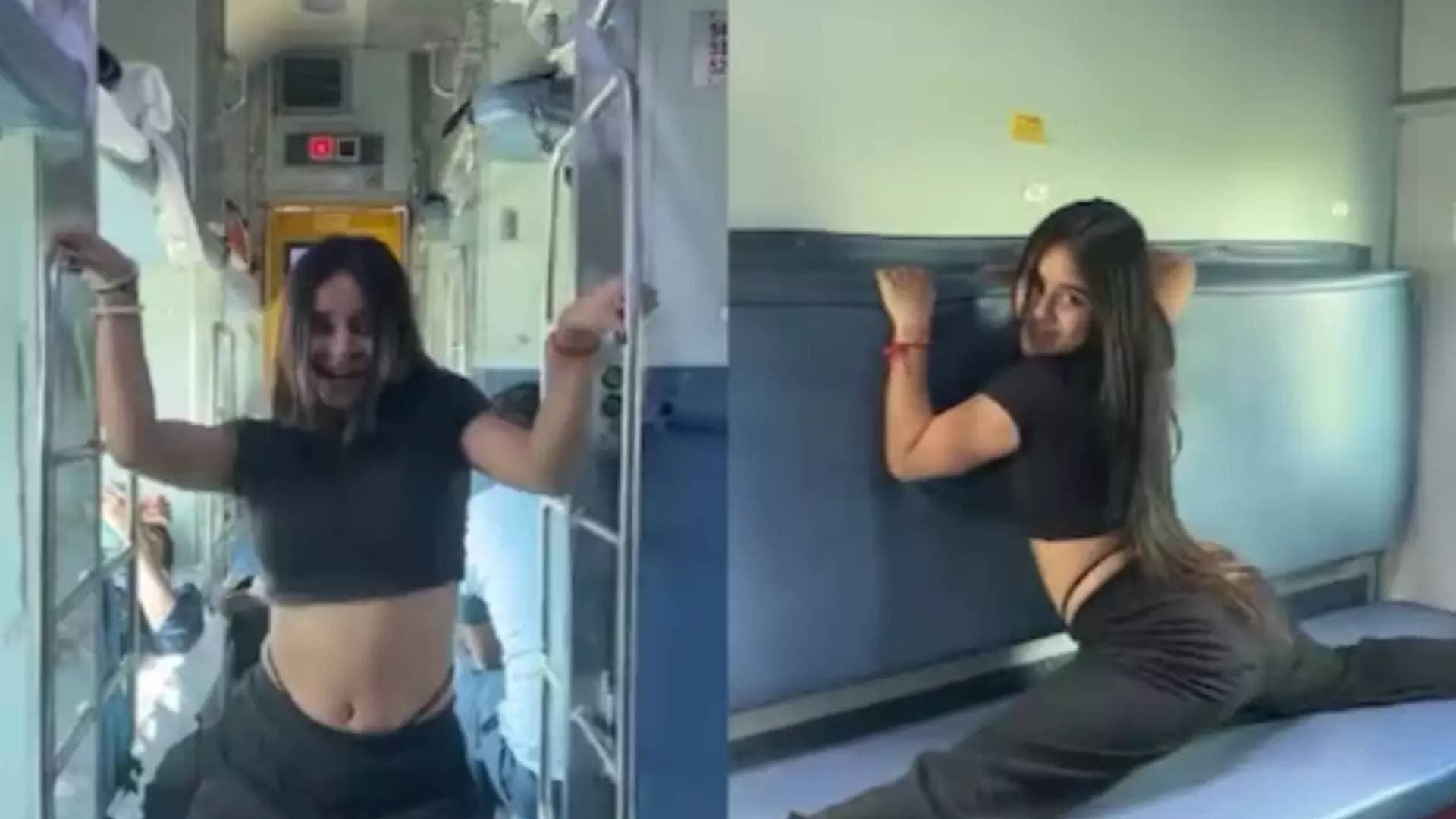 Girl Dances And Twerks To 'Baby Marvake Maanegi' On Moving Train, Video Goes Viral