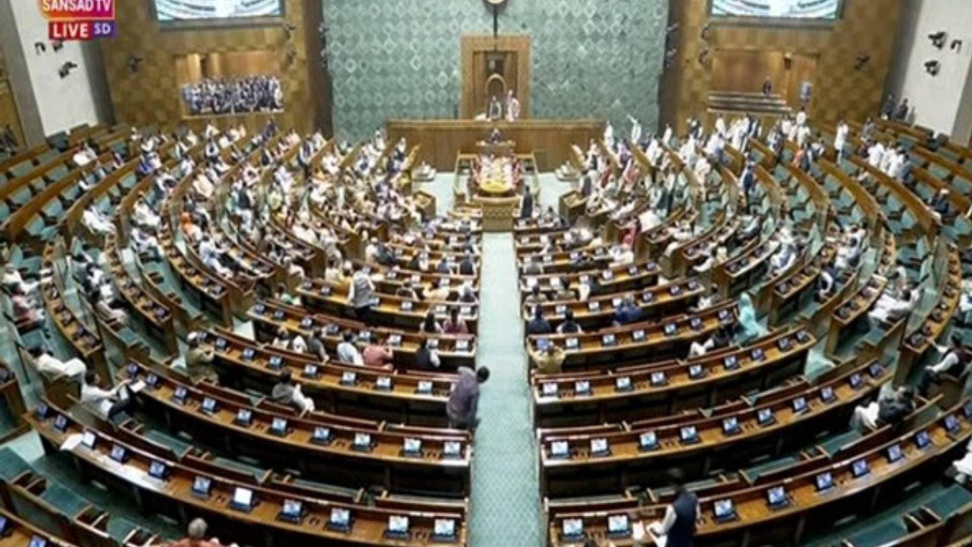 Parliament Winter Session: Lok Sabha Adjourned Till 12 Noon Amid Ruckus In House