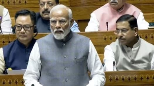 PM Modi To Address Lok Sabha; Respond To Motion Of Thanks Today