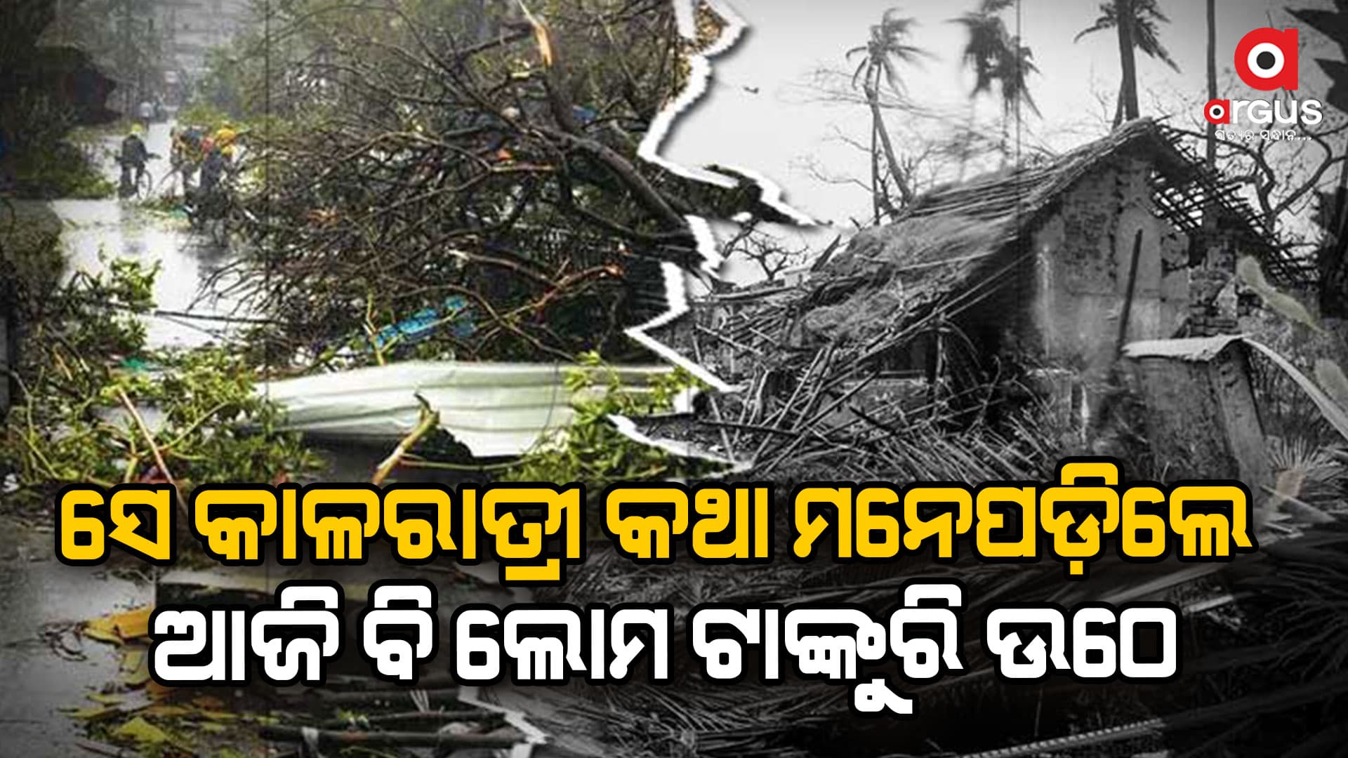 ଅକ୍ଟୋବର ୨୯ ଓଡ଼ିଶା ଇତିହାସର ସବୁଠାରୁ ବଡ଼ ପ୍ରାକୃତିକ ବିପର୍ଯ୍ୟୟ