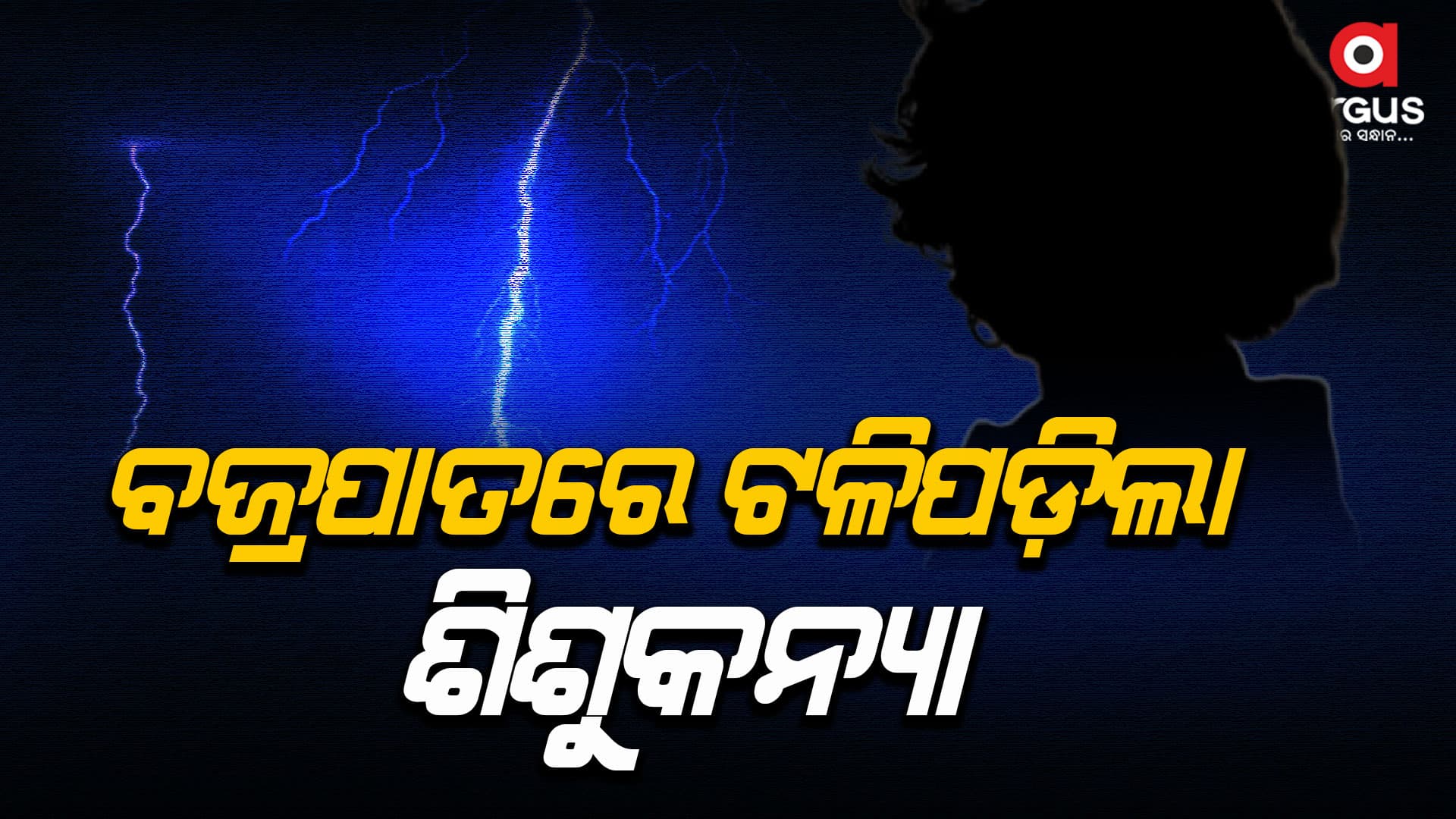 ସାଥି ହୋଇ ଖେଳୁଥିବାବେଳେ ପଡ଼ିଲା ବଜ୍ରପାତ