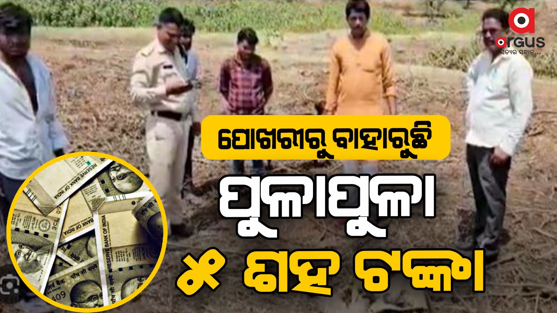 ପୋଖରୀ ଖୋଳିଲେ ମିଳୁଛି ୫୦୦ ଟଙ୍କିଆ... 