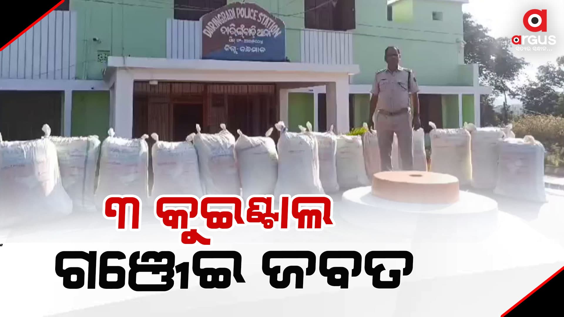 ଗଞ୍ଜେଇ ଚୋରା ଚାଲାଣ କରୁଥିଲେ ଭାଇ-ଭଉଣୀ, ମାଡି ବସିଲା ପୋଲିସ