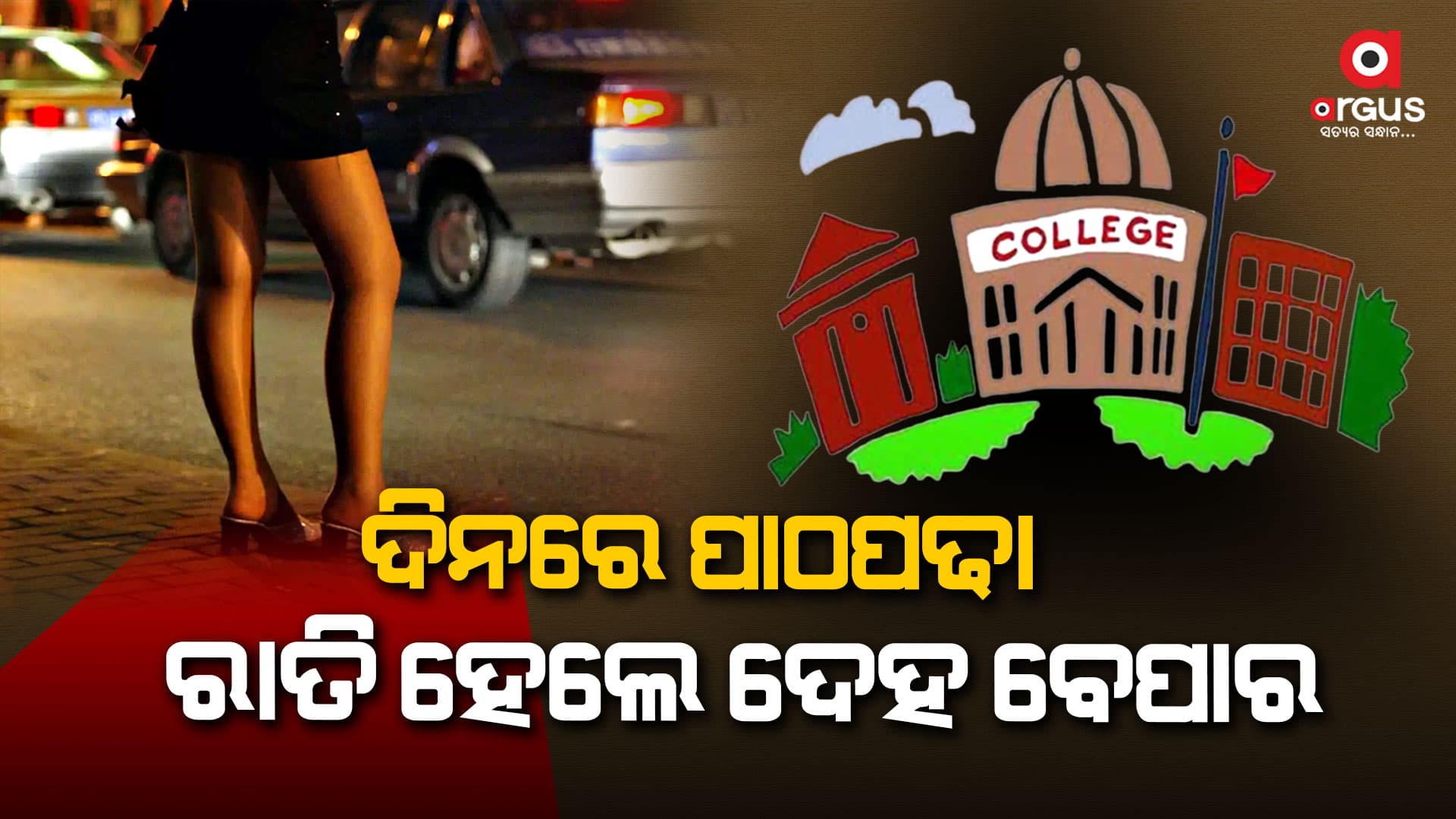 କଳଙ୍କିତ ହେଉଛି ବିଦ୍ୟା ମନ୍ଦିର, ଦିନରେ ପାଠପଢା ରାତି ହେଲେ ଦେହ ବେପାର