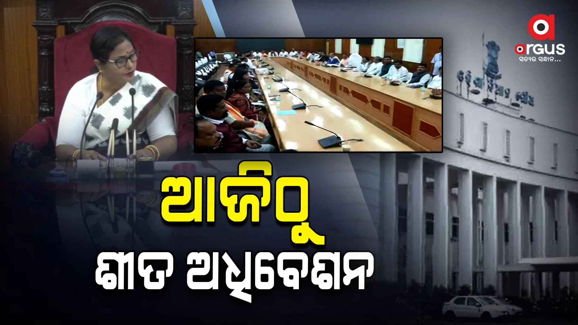 ଆଜିଠାରୁ ବିଧାନସଭାରେ ଶୀତ ଅଧିବେଶନ