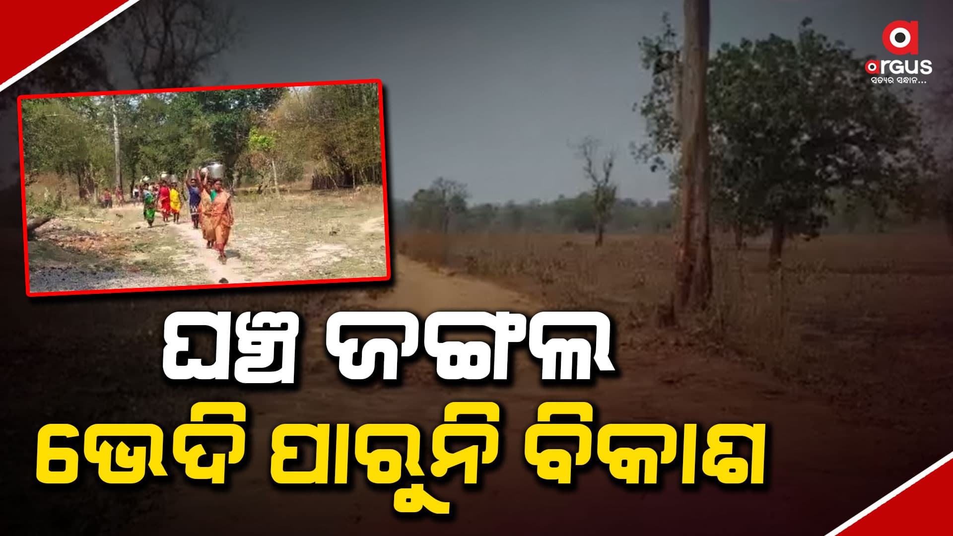 ଗାଁକୁ ନାହିଁ ରାସ୍ତା, ଗ୍ରାମବାସୀ ହନ୍ତସନ୍ତ