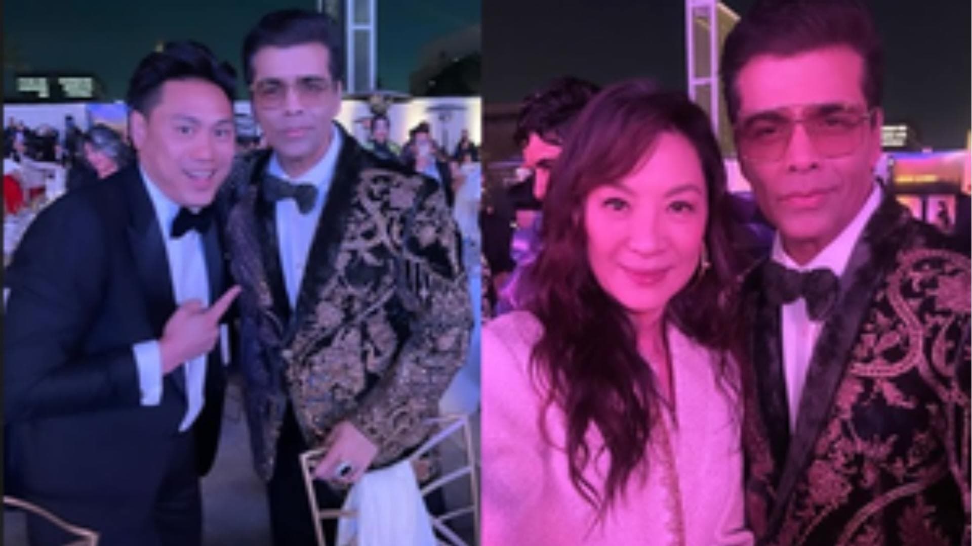 KJo reveals he has been a big fan of filmmaker Jon M. Chu, poses with Michelle Yeoh