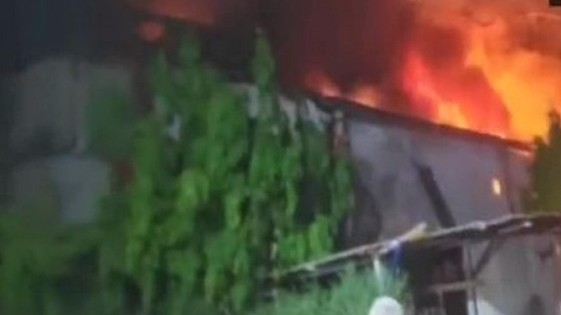 Fire breaks out in factory at Sahibabad in UP's Ghaziabad