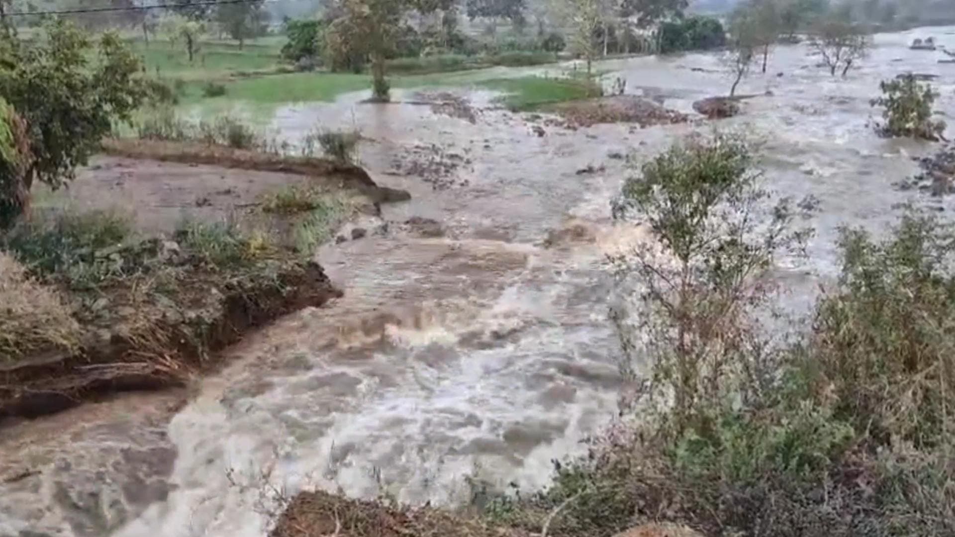 20-Feet Breach In South Indravati Canal Embankment, Village Inundated