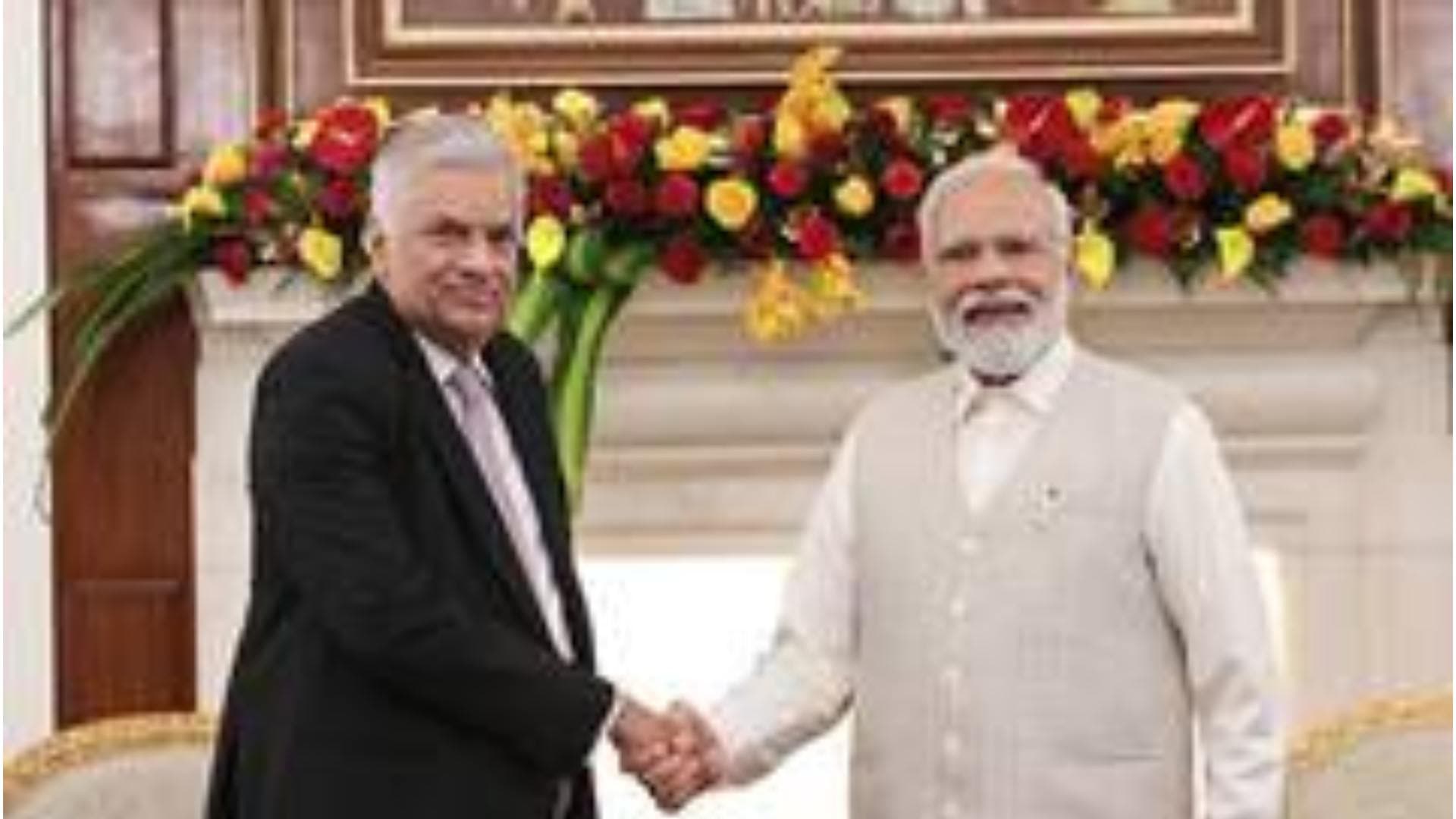 PM Modi invites Sri Lankan President Wickremesinghe for oath-taking ceremony