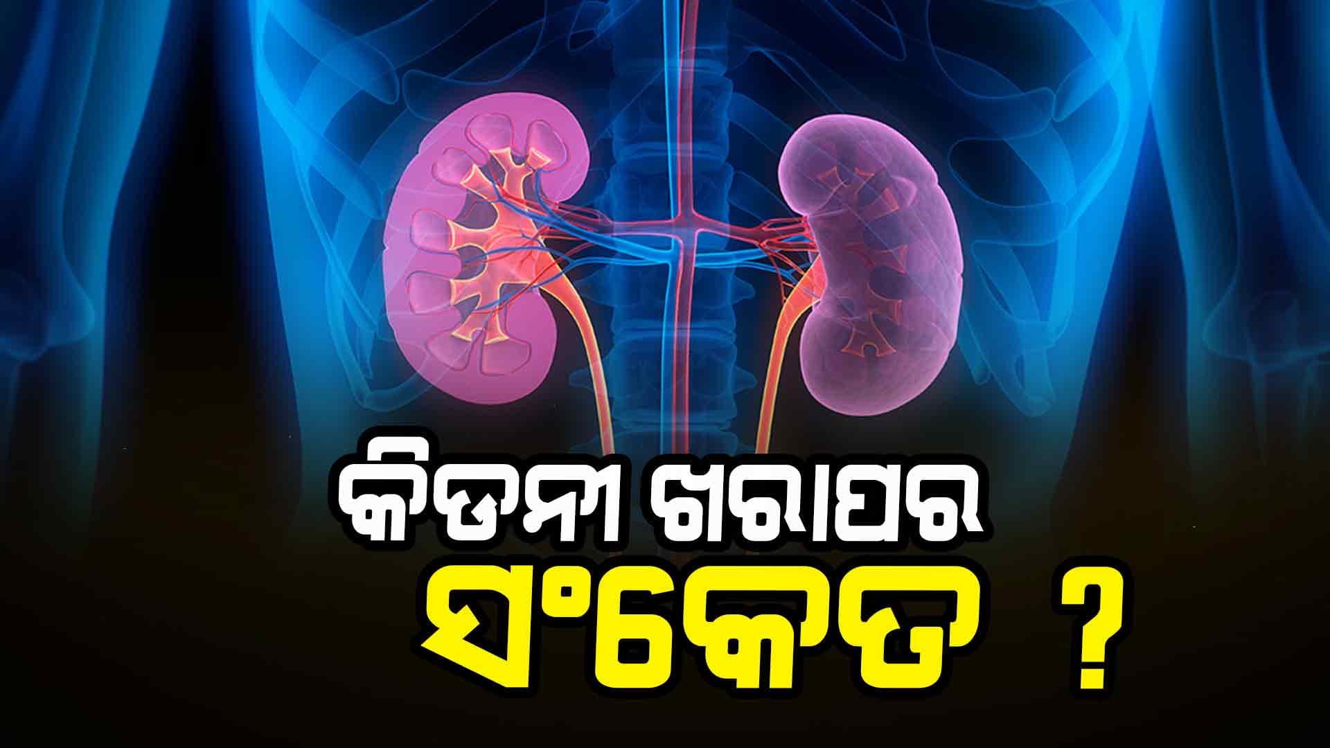 କିଡନୀ ଖରାପ ହେଲେ କଣ କରିବେ ?