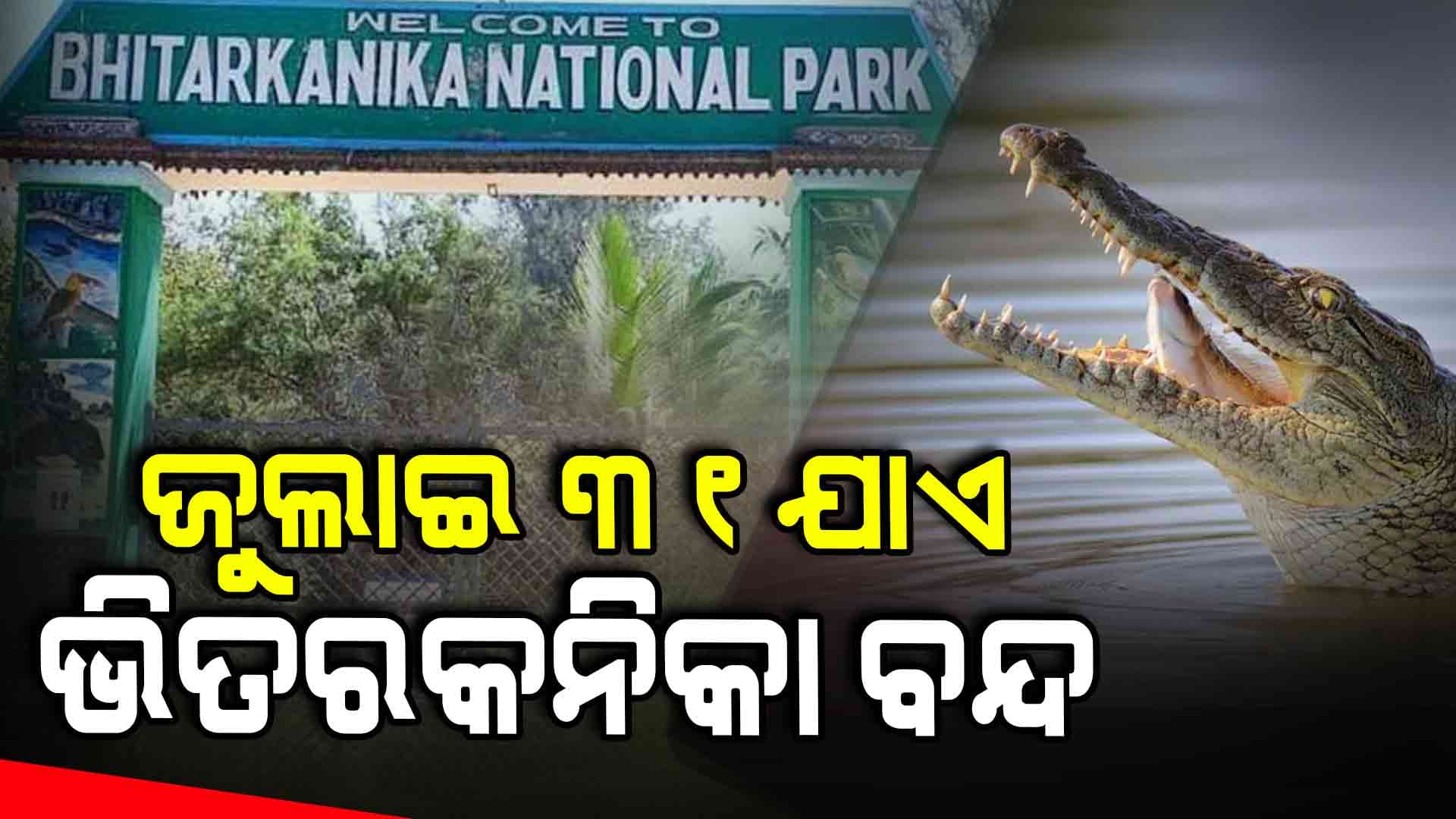 ଆଜିଠୁ ଜୁଲାଇ ୩୧ ତାରିଖ ଯାଏଁ ଭିତରକନିକା ବନ୍ଦ