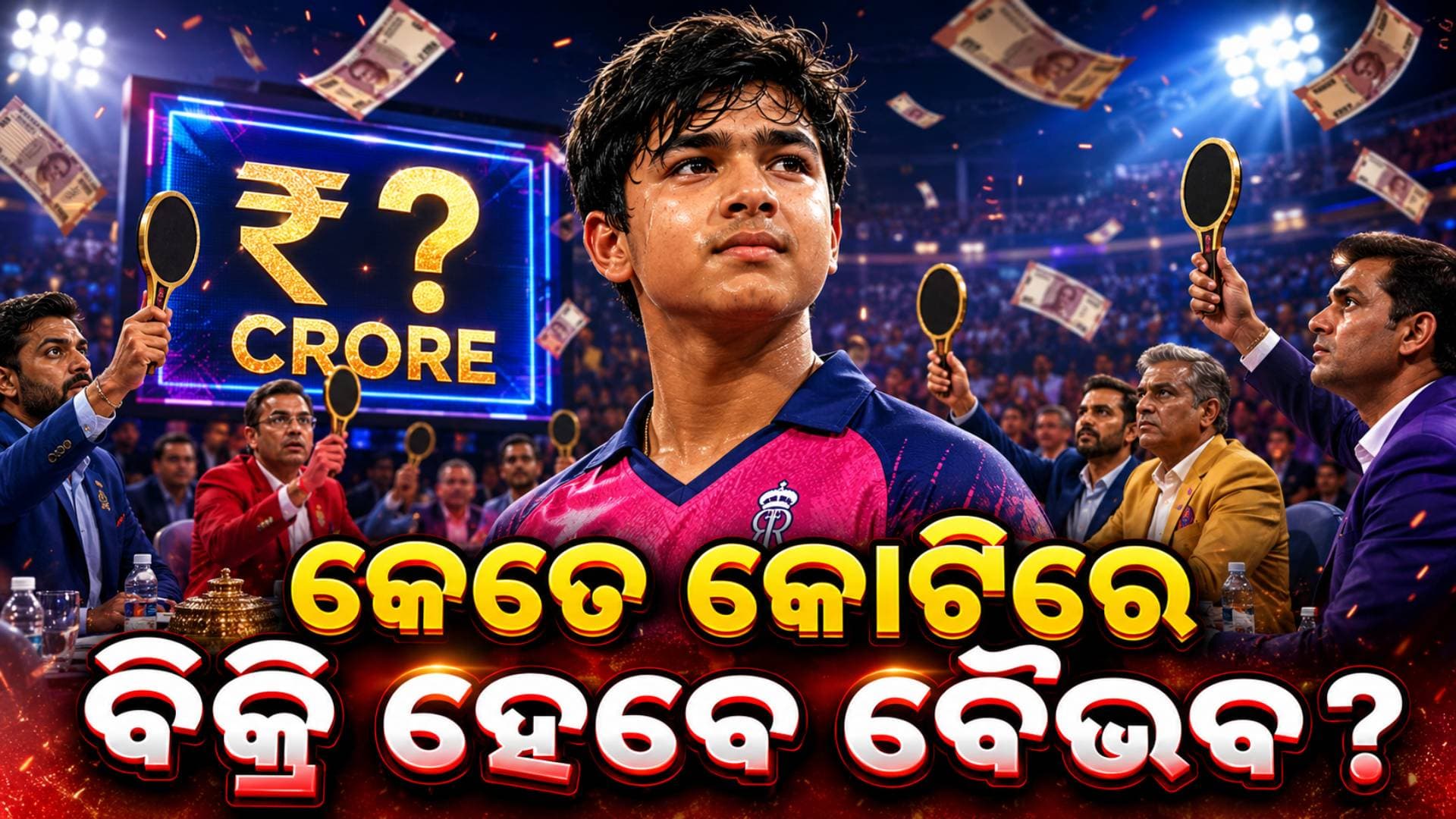ସୂର୍ଯ୍ୟବଂଶୀଙ୍କ ପାଇଁ ୫୦ କୋଟି ? IPL ଇତିହାସର ସବୁଠାରୁ ମହଙ୍ଗା ଖେଳାଳି ହୋଇପାରନ୍ତି ବୈଭବ !