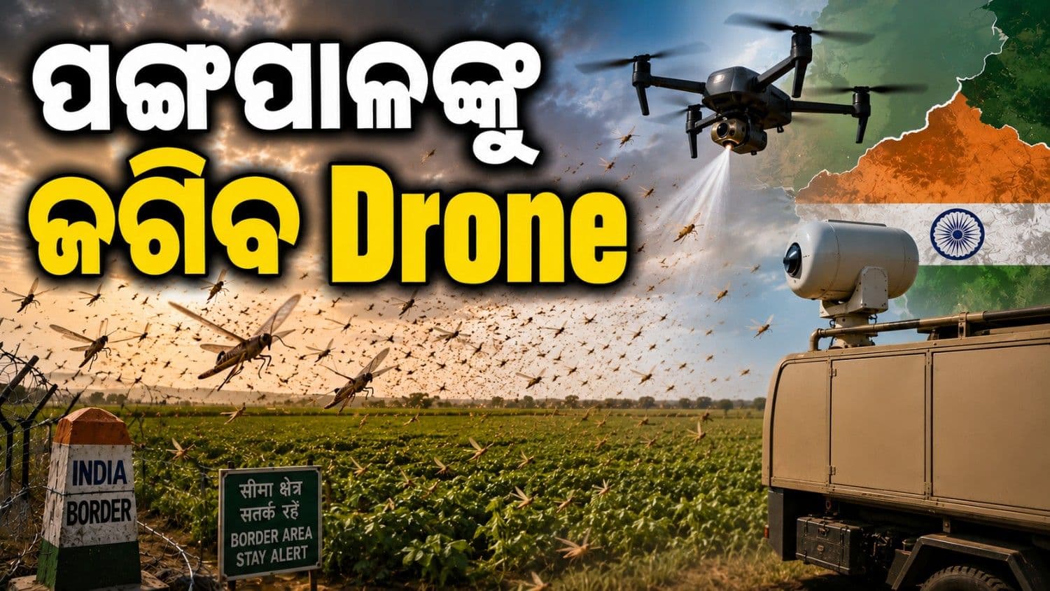 ଏଥର ପଙ୍ଗପାଳ ପ୍ରବେଶ ଉପରେ ଲାଗିବ ରୋକ! ମୁକାବିଲା ପାଇଁ ହୋଇଛି ଜବରଦସ୍ତ ପ୍ରସ୍ତୁତି