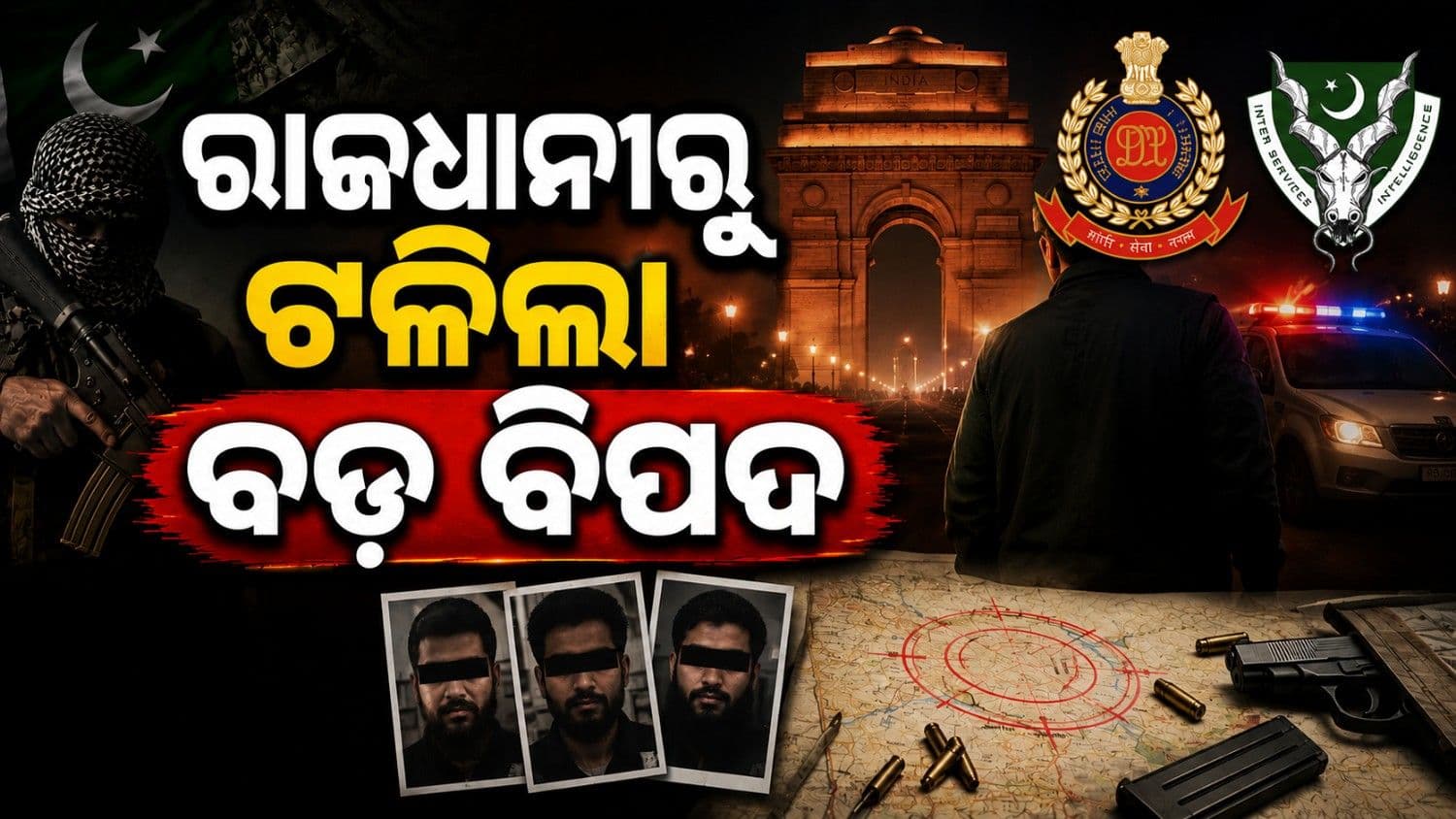ଦିଲ୍ଲୀରେ ଆଇଏସଆଇ ଆତଙ୍କବାଦୀ ନେଟୱାର୍କର ପର୍ଦ୍ଦାଫାଶ; ୭ ଗିରଫ